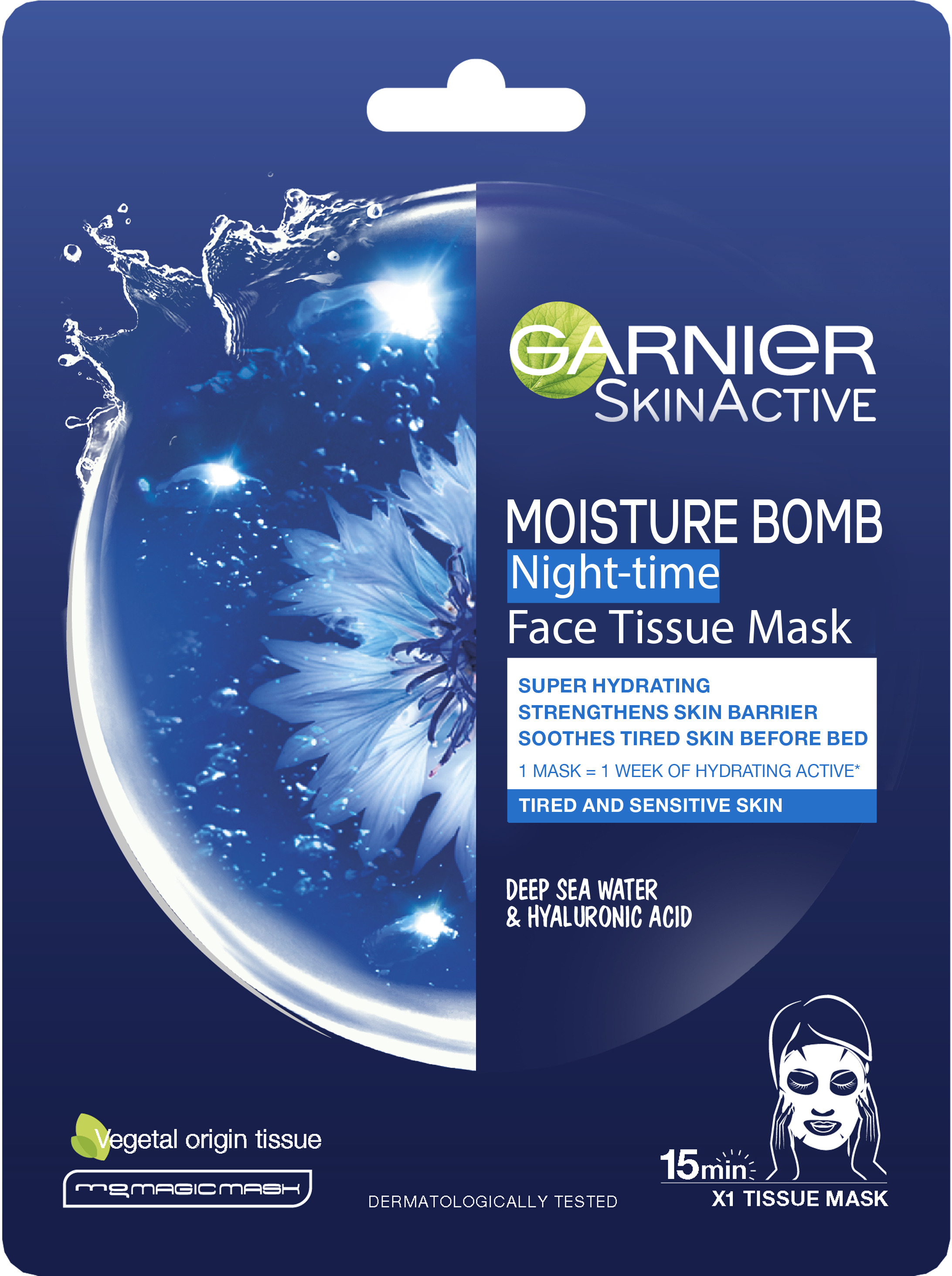 Garnier Night Tissue Mask 1st