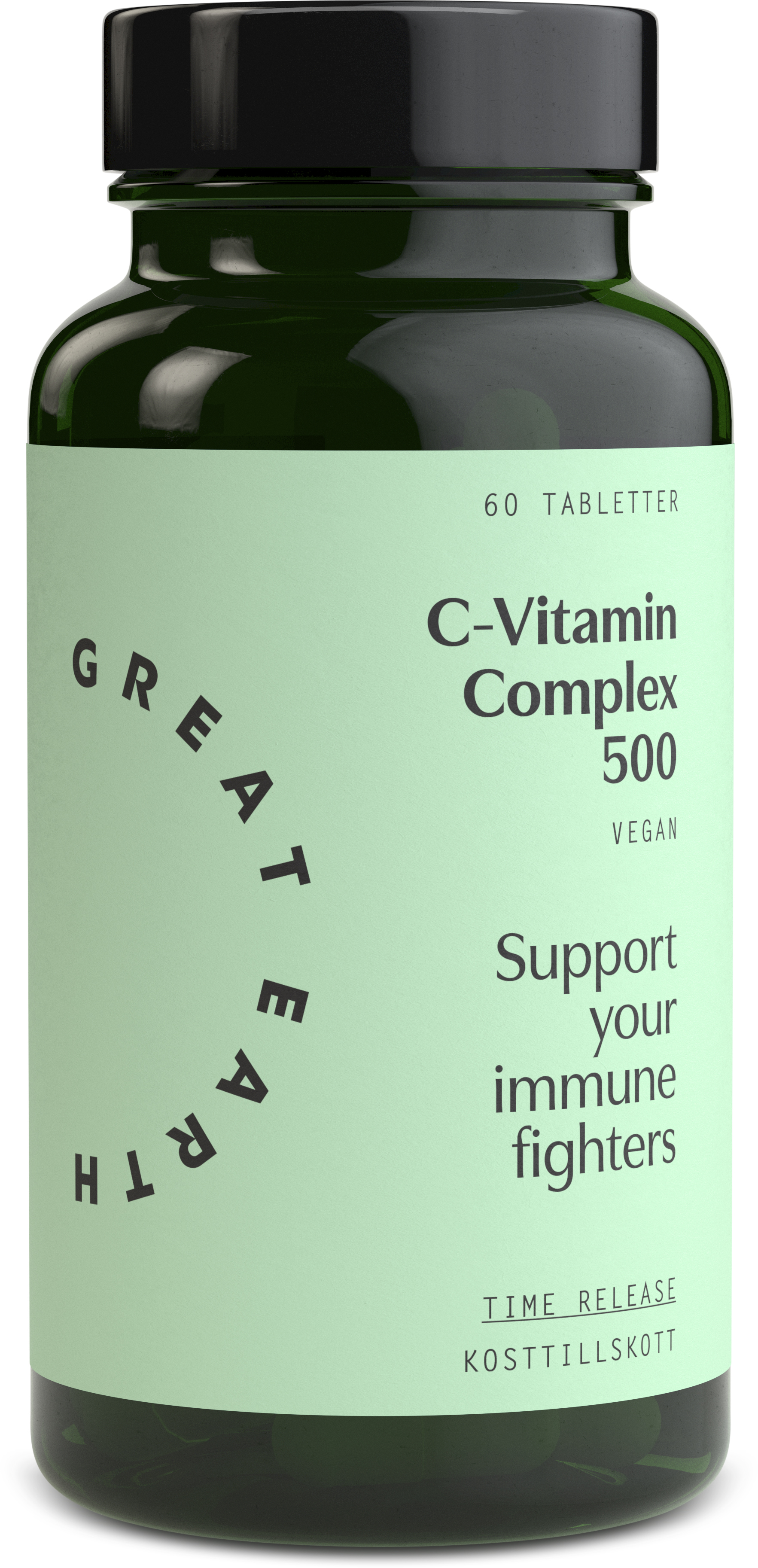 Great Earth C-vitamin Komplex 500mg 60 tabletter
