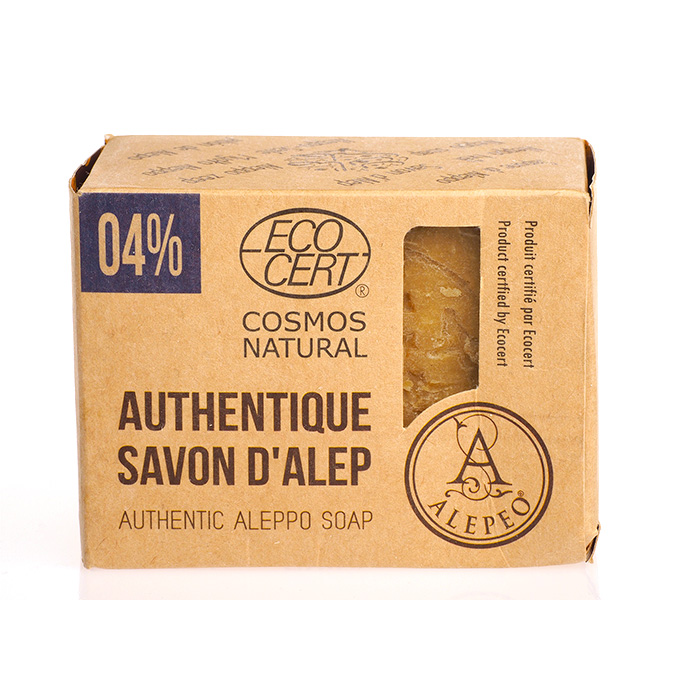 Alepeo Aleppotvål 04% 200 g