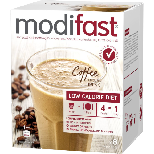 Modifast LCD Pulver Kaffe 8 st
