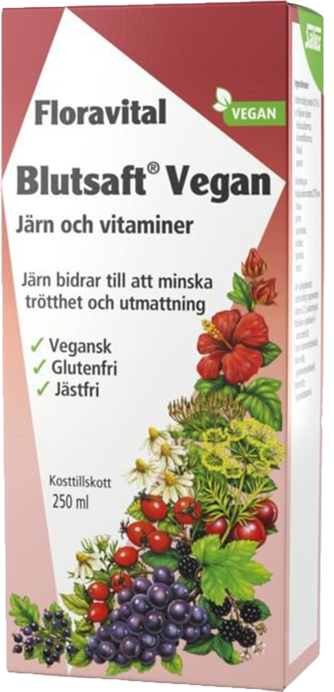 Salus Blutsaft Vegan Järn & Vitaminer 250 ml