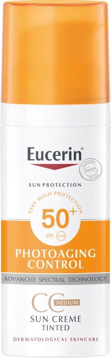 Eucerin Sun creme face tinted 50+ 50 ml