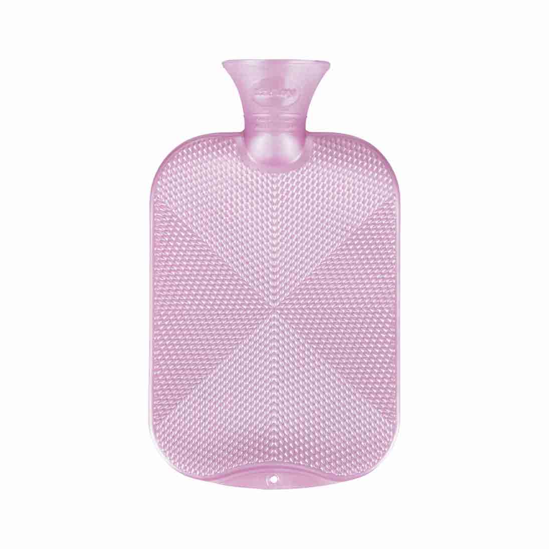 Fashy Värmeflaska Basic Rosa 2 liter