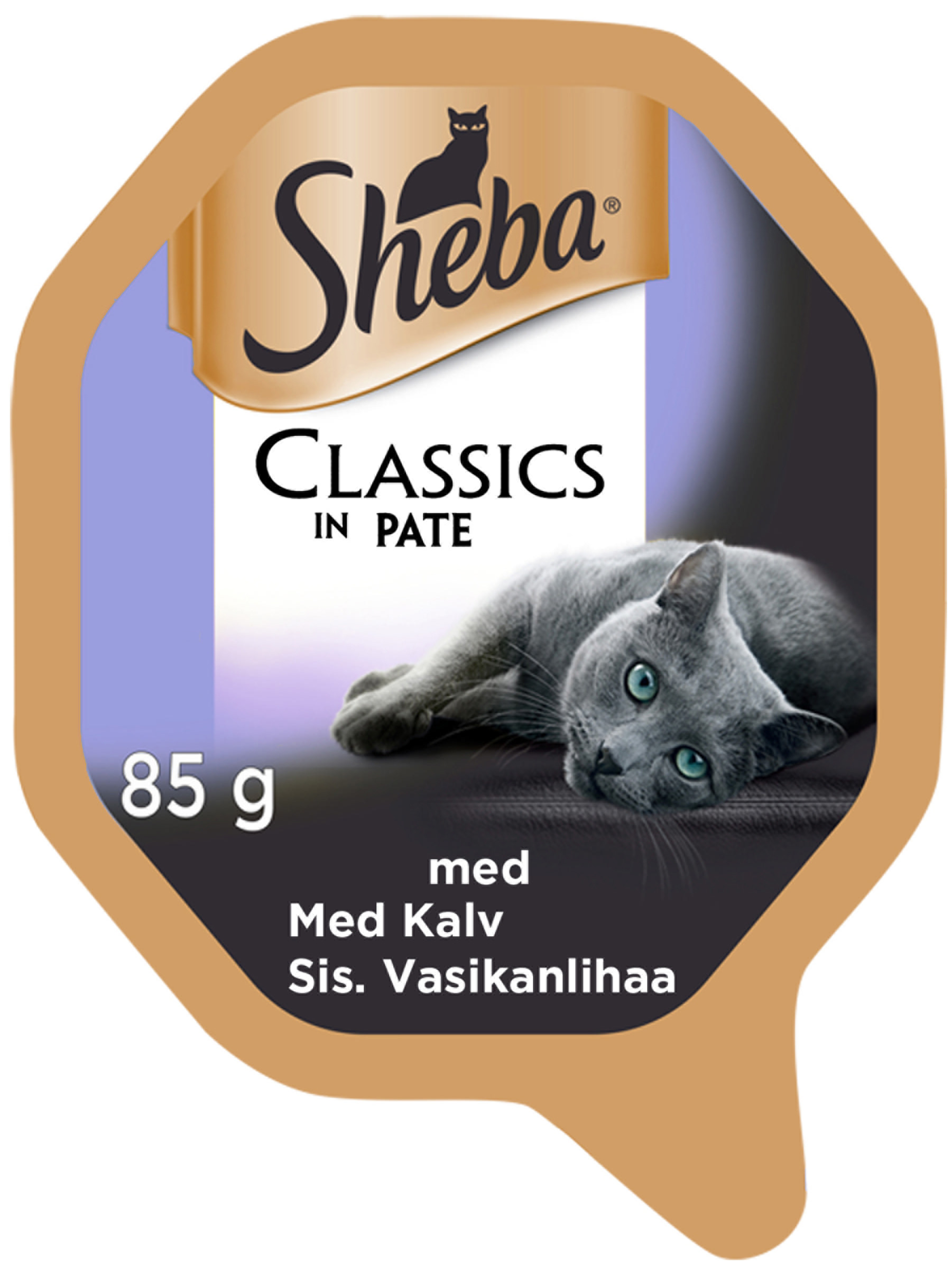 Sheba Classics in Pate Kalv 85g
