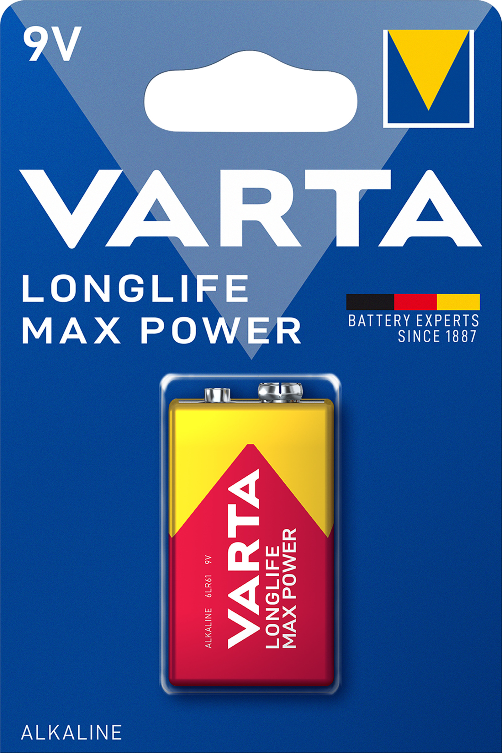 Varta Longlife Max Power 9V 1st