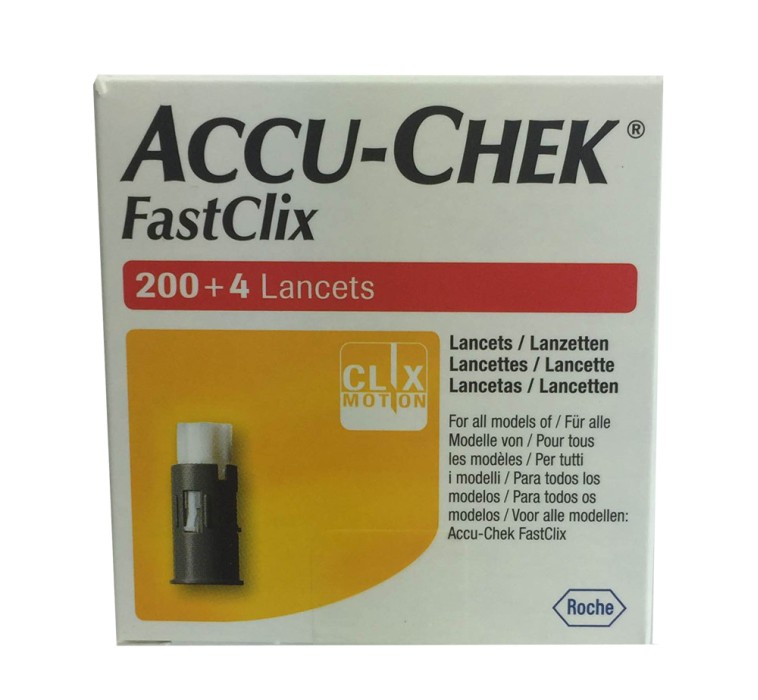Accu-Chek FastClix Lancetter 204 st