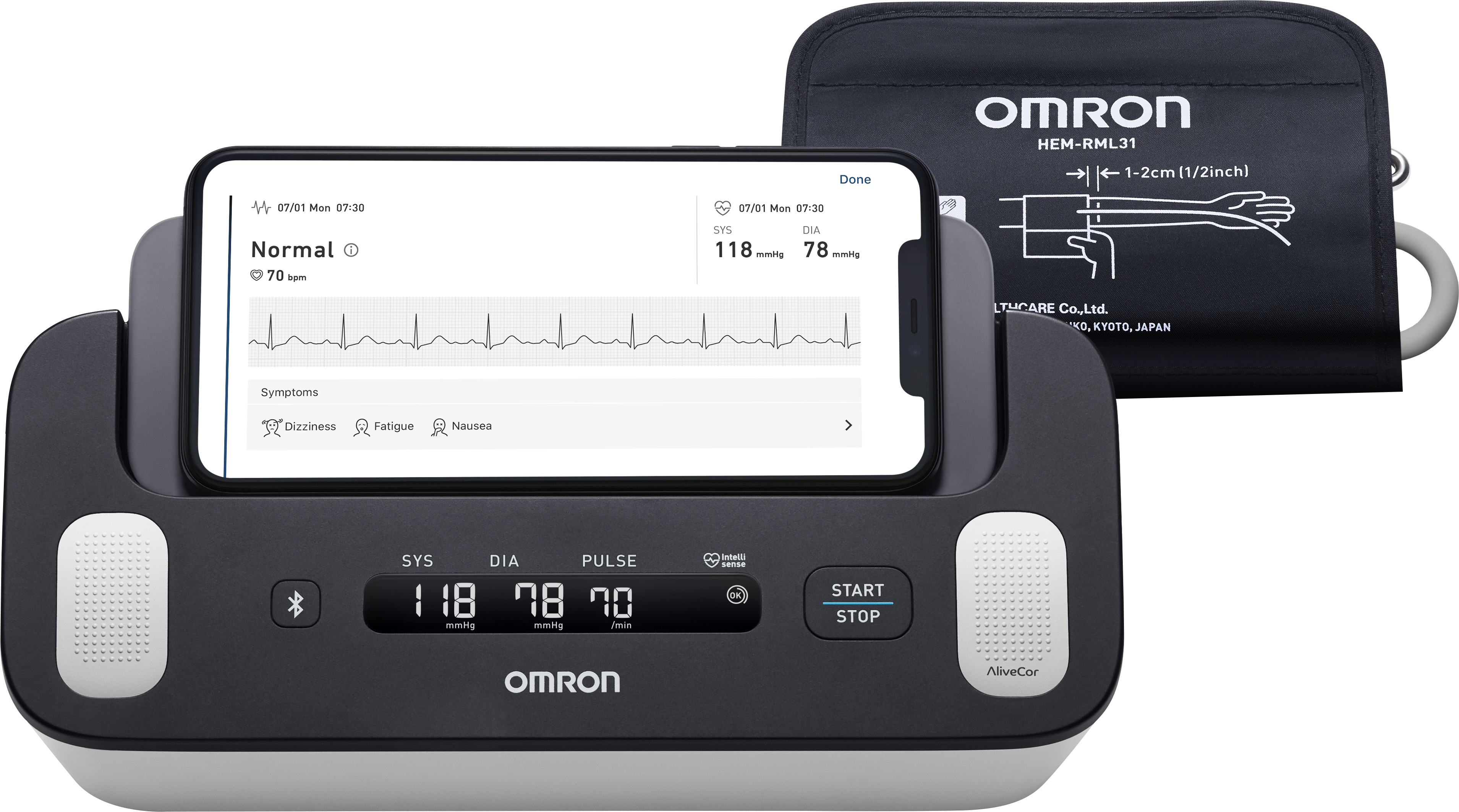 Omron Complete Blodtrycksmätare + ECG