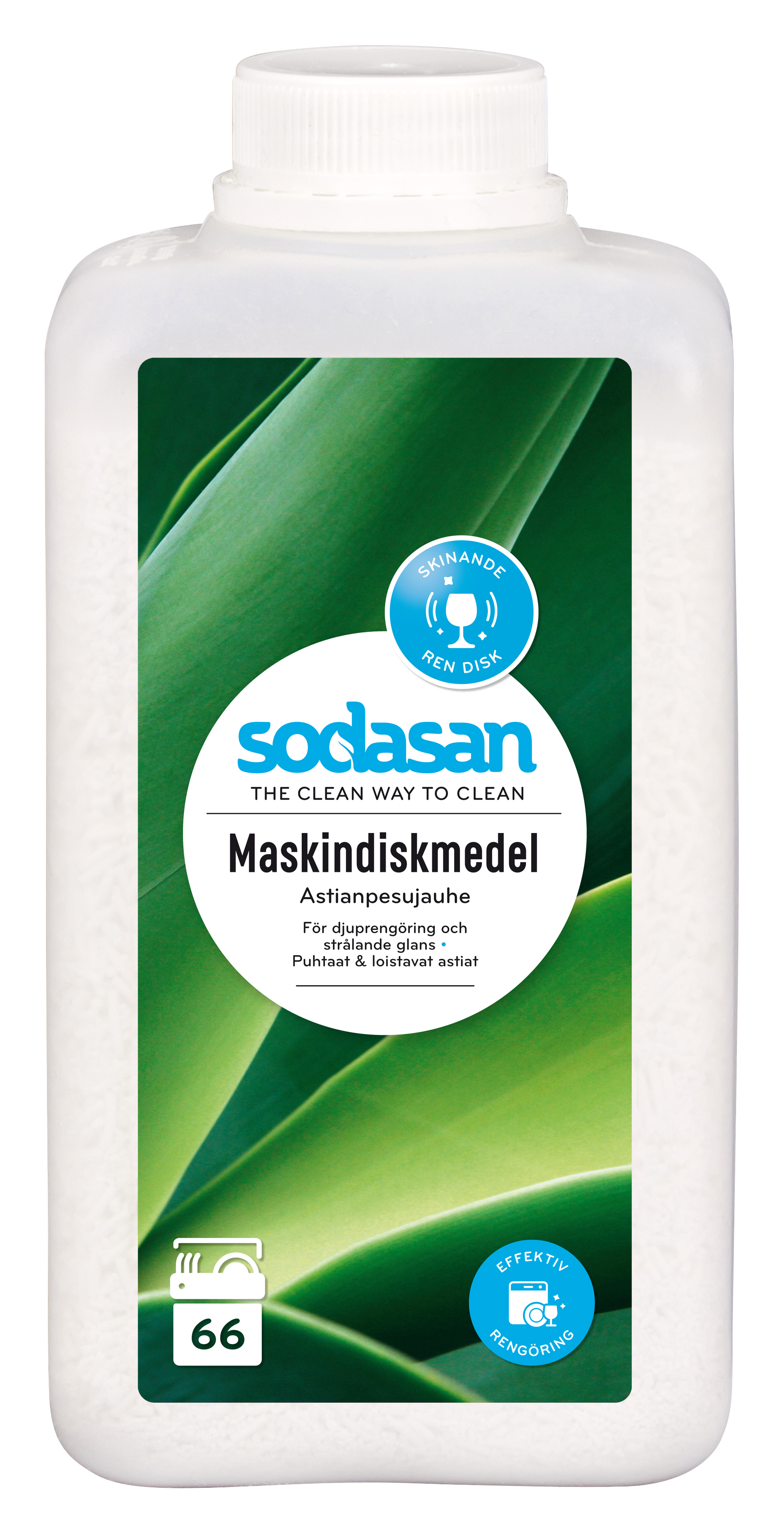 Sodasan Maskindiskmedel Pulver 1 kg