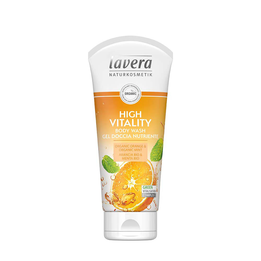 Lavera Body Wash High Vitality Orange 200 ml