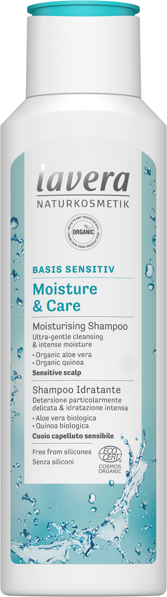 Lavera Basis Sensitiv Moisture & Care Shampoo 250 ml