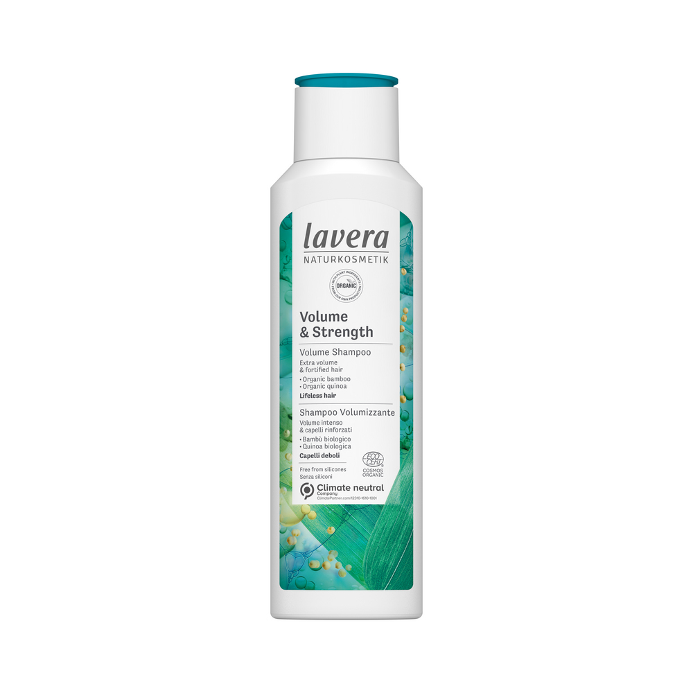 Köp Lavera Naturkosmetik Lavera Volume & Strength Shampoo 25 | Apohem