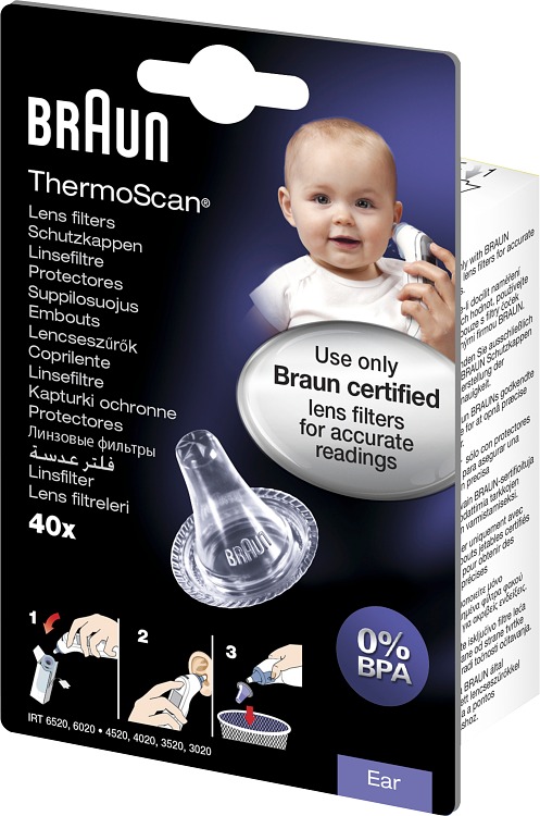 Braun Thermoscan Linsskydd 40 st
