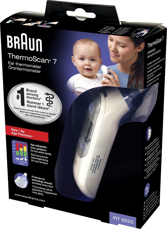 Braun Thermoscan 7 Örontermometer IRT 6520