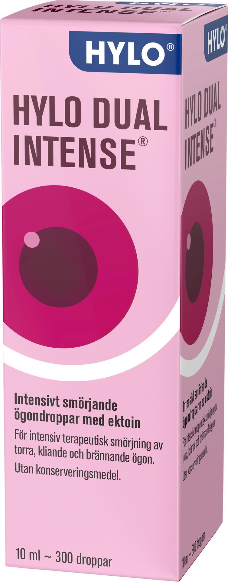 Köp HYLO DUAL INTENSE Intensivt smörjande ögondroppar med ek Apohem