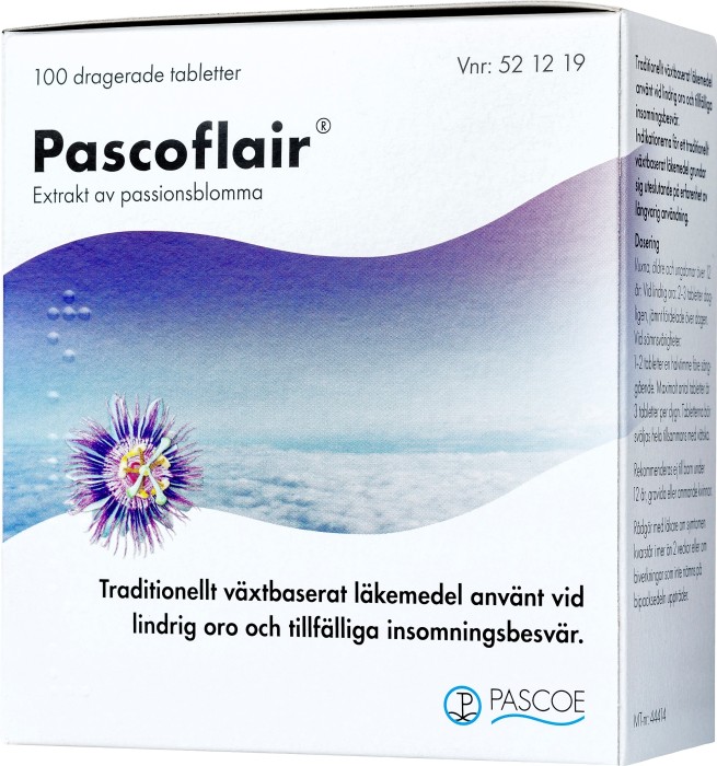 Pascoflair tabletter, 100 st