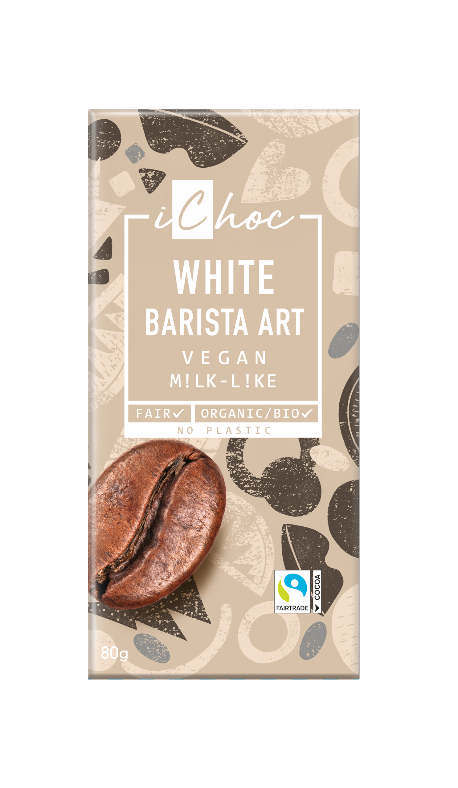 iChoc White Barista Art Vegan 80g