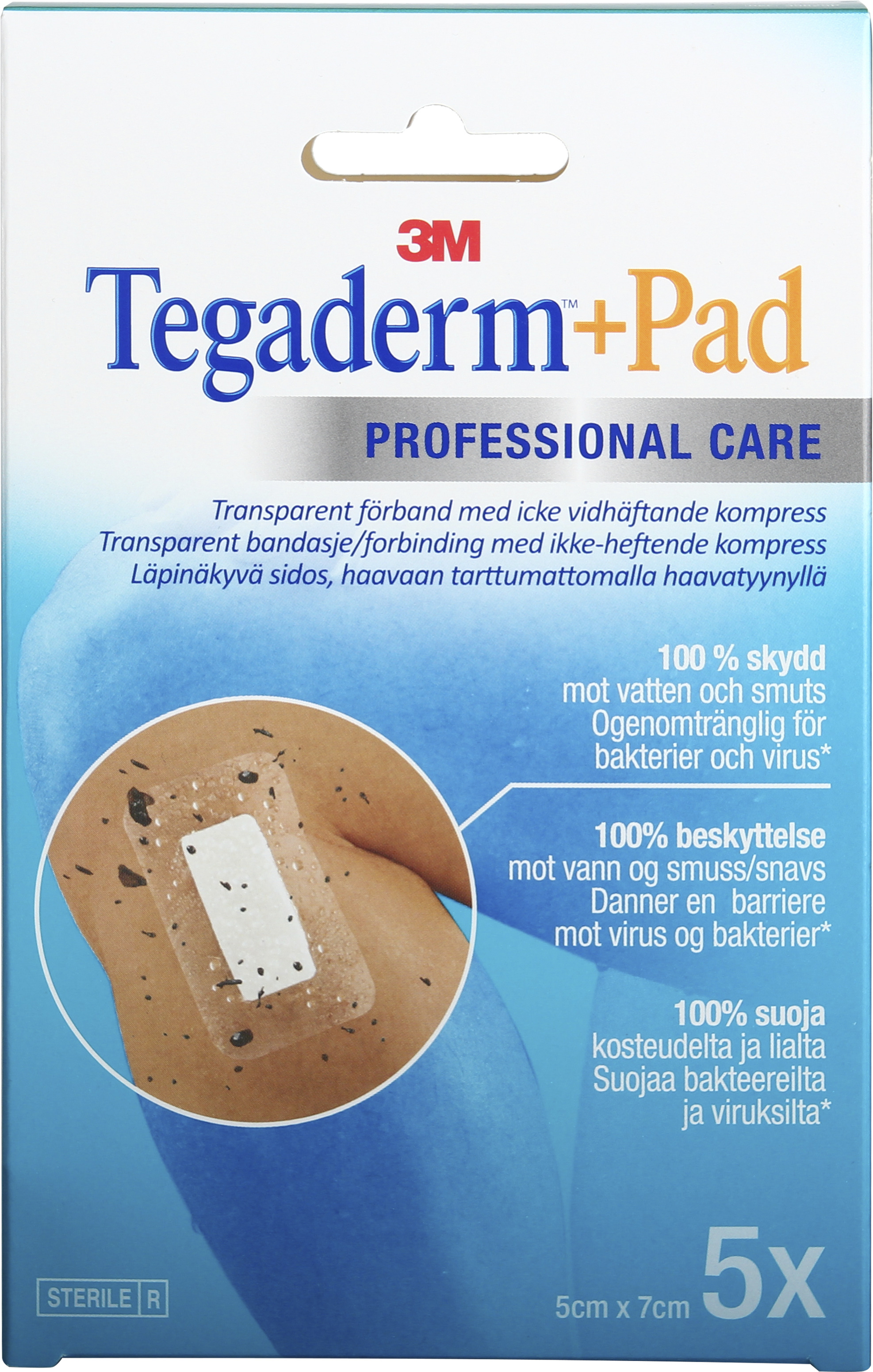 Tegaderm™ +Pad 5 cm x 7 cm 5 st