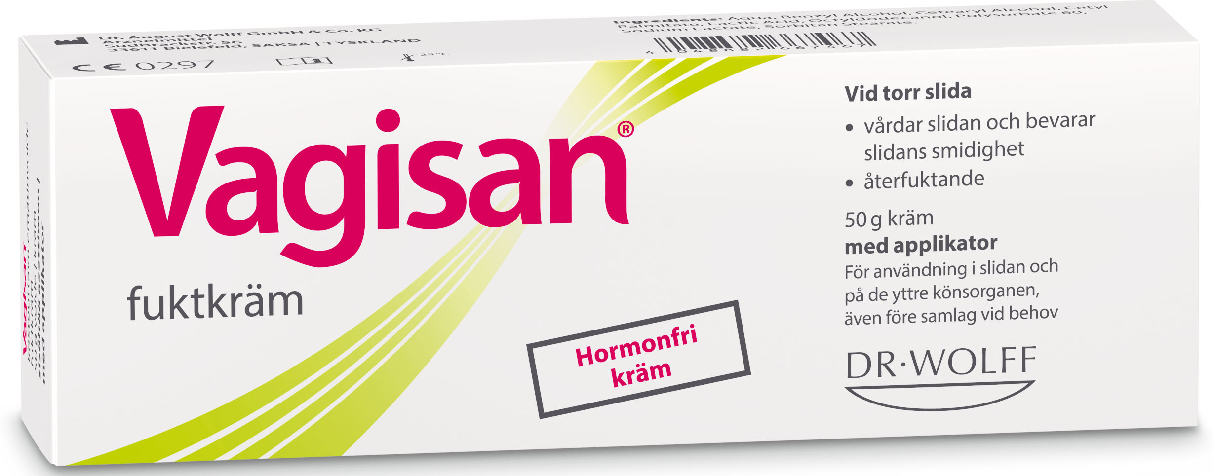 Vagisan Fuktkräm vaginal 50 g