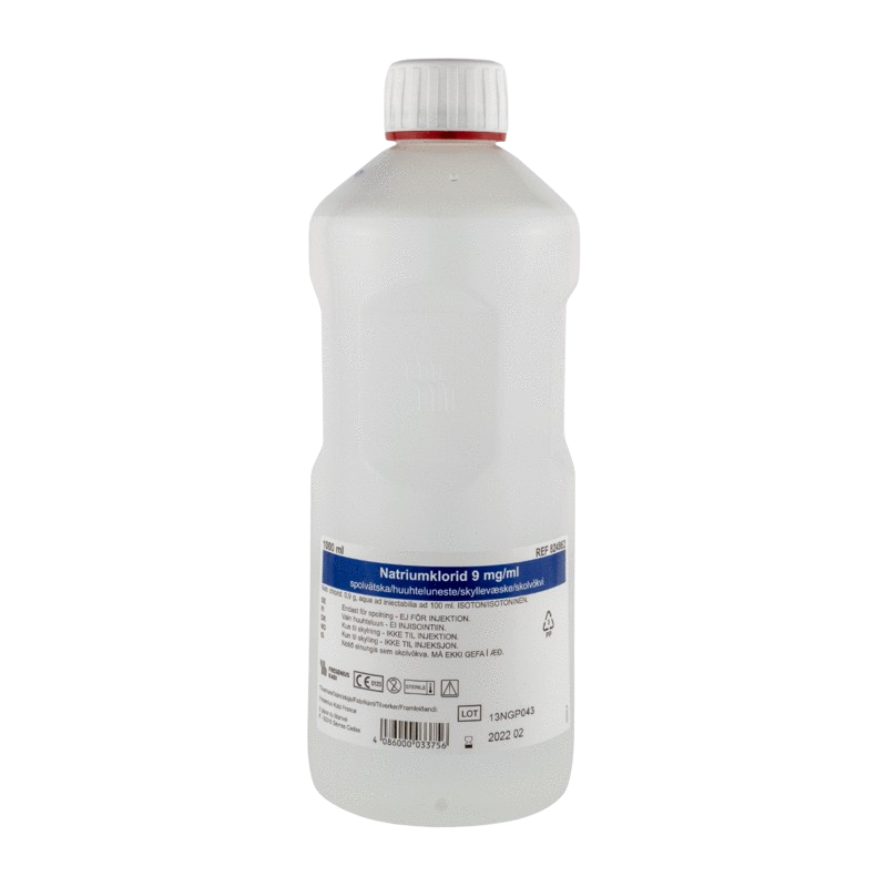 Fresenius Kabi Natriumklorid 0,9% 1 liter