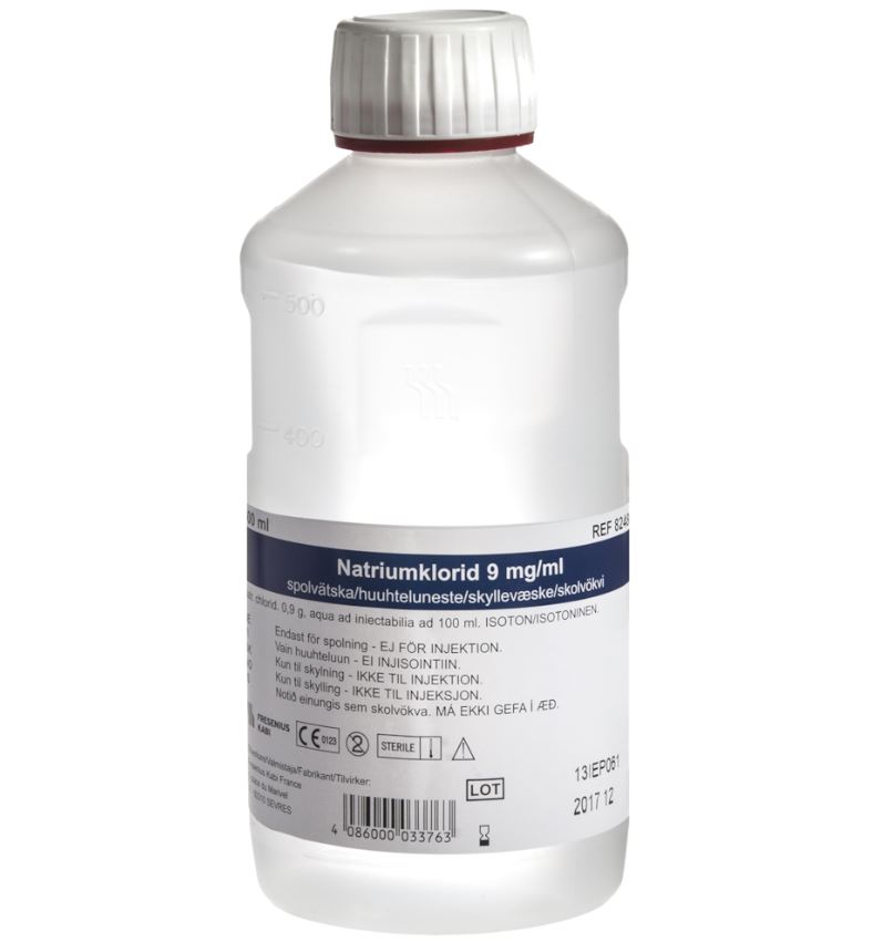 Natriumklorid 0,9% 250 ml