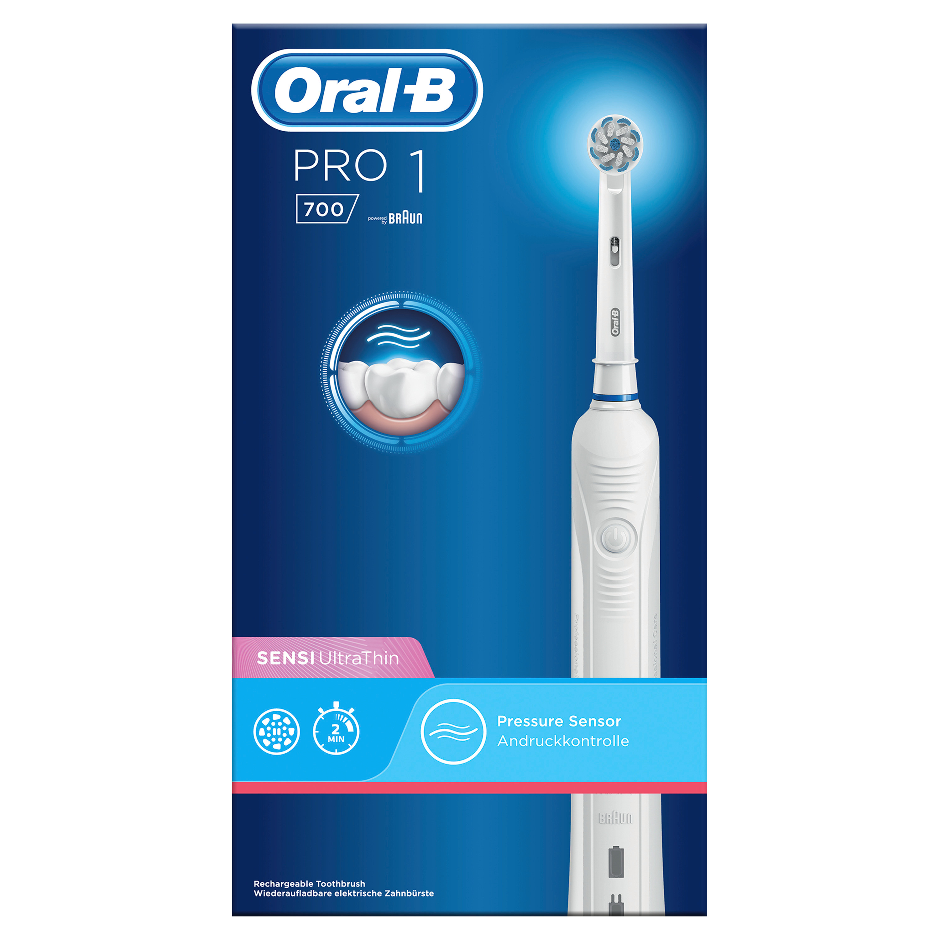 Köp OralB Pro 1 700 Eltandborste Powered by Braun 1 st Apohem