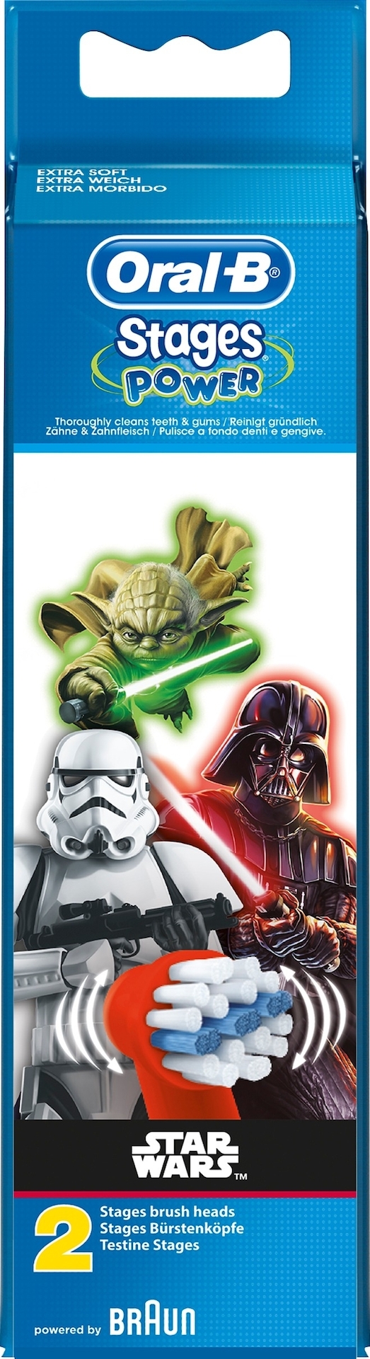 Oral-B Kids Star Wars refill 2 st