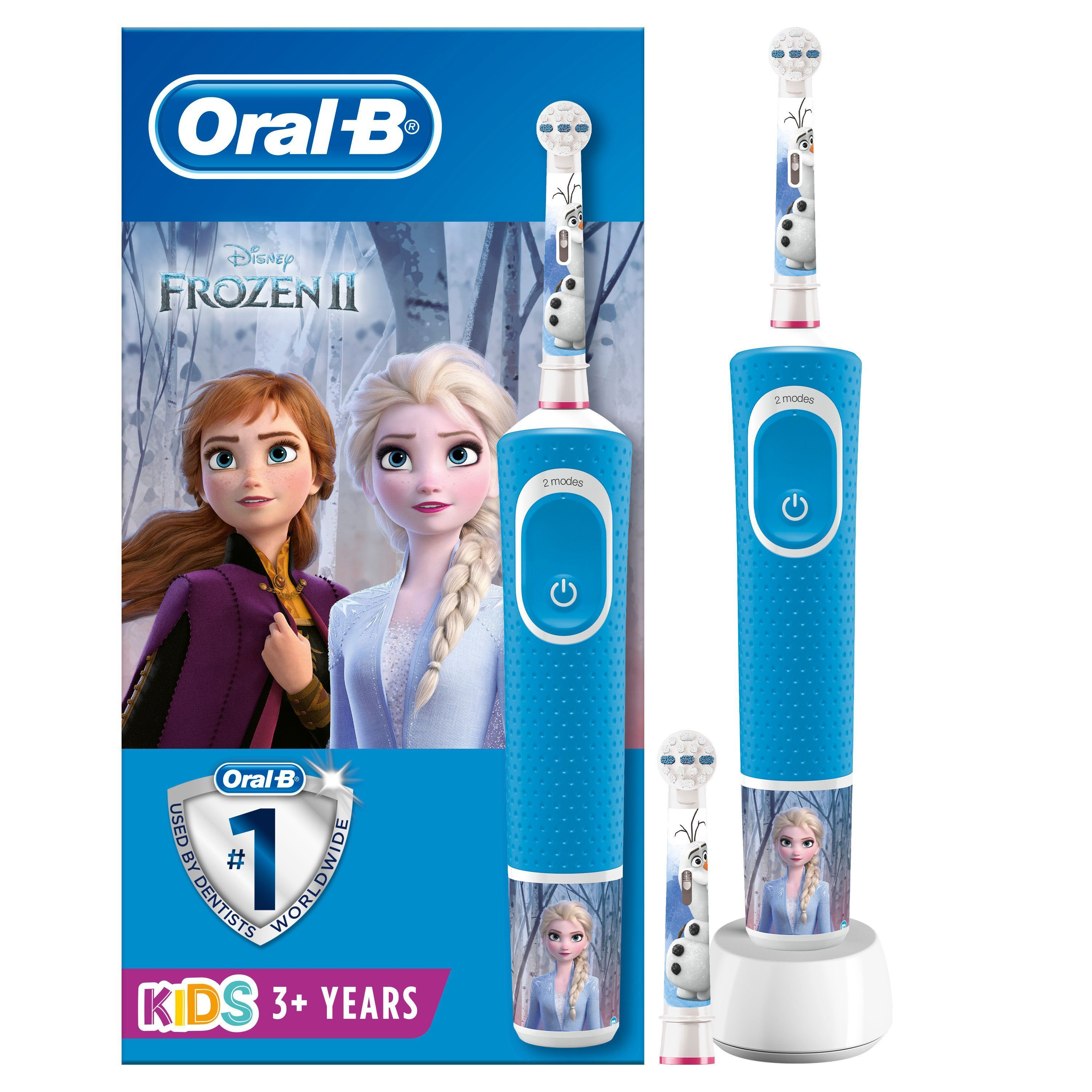 Oral-B Kids Frost 2 Designed By Braun Eltandborste 1 st