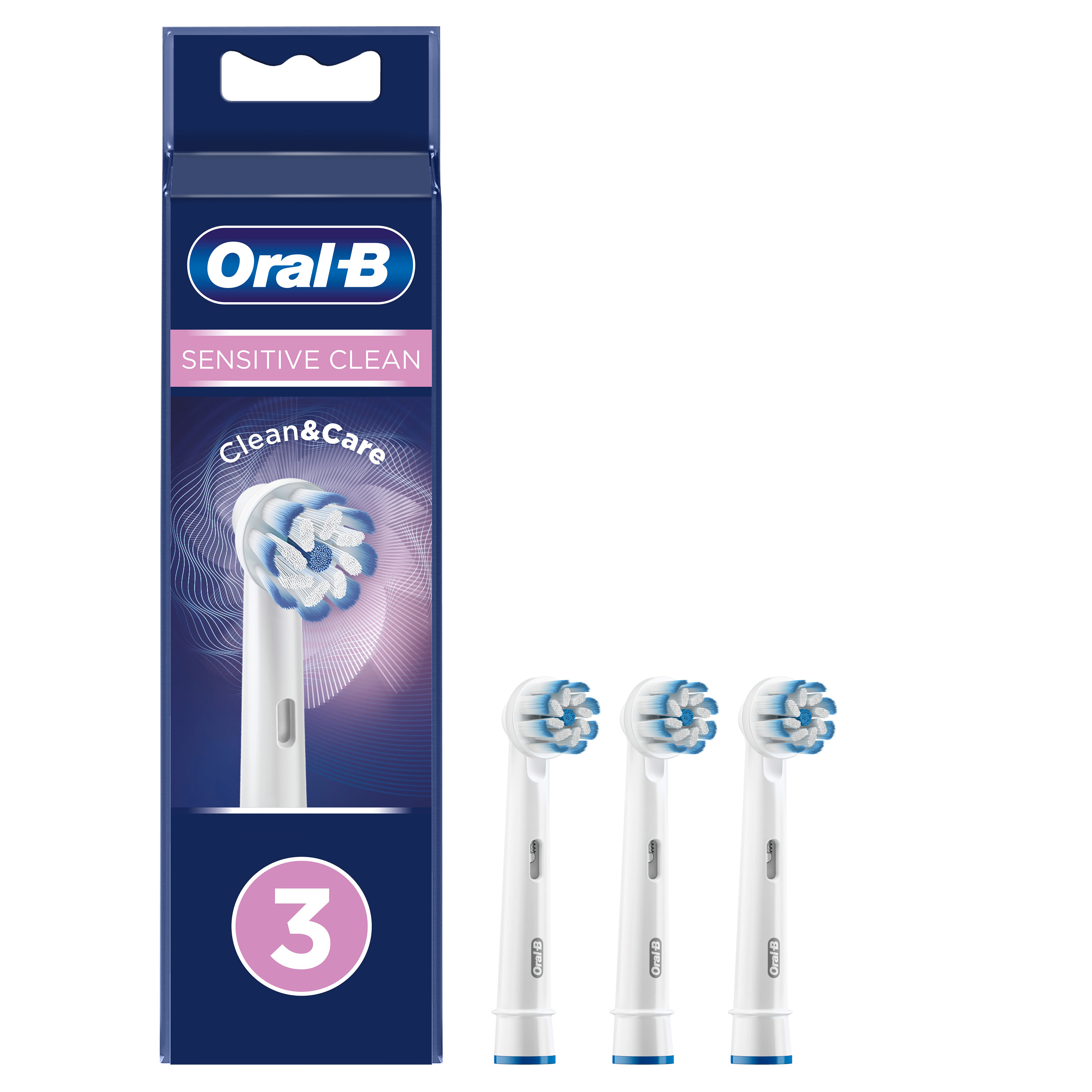 Oral-B Sensitive Clean Tandborsthuvuden 3 st