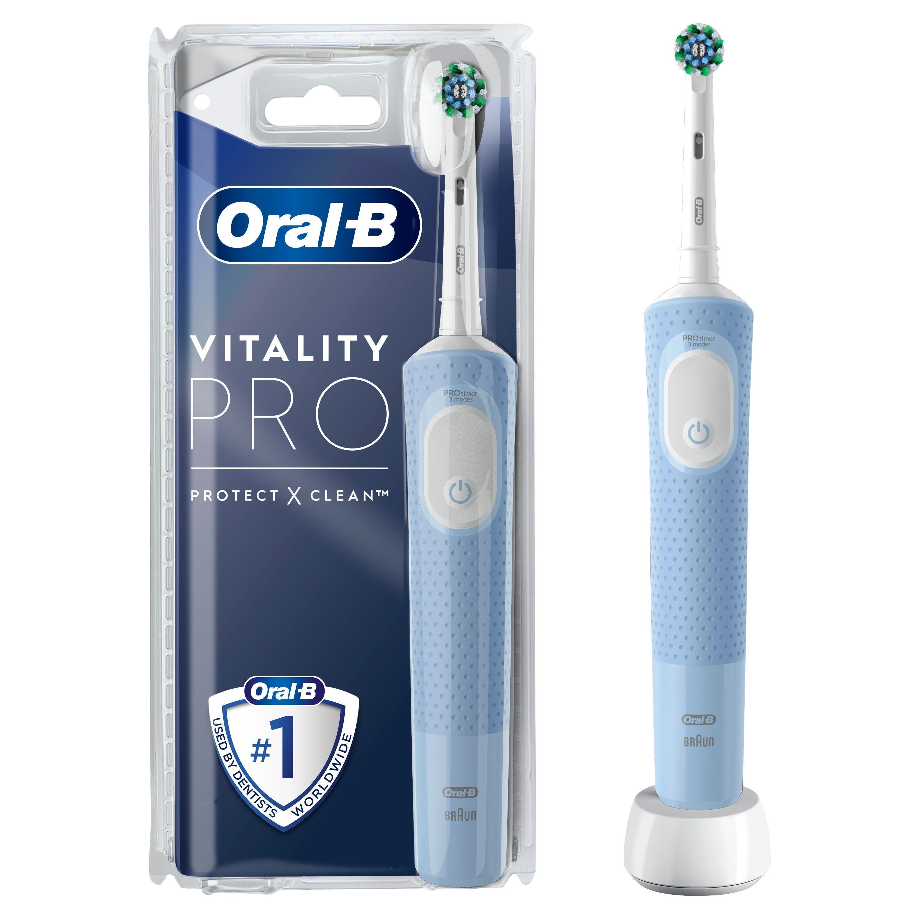 Köp Oral-B Vitality Pro Vapor Blue CA CLS | Apohem