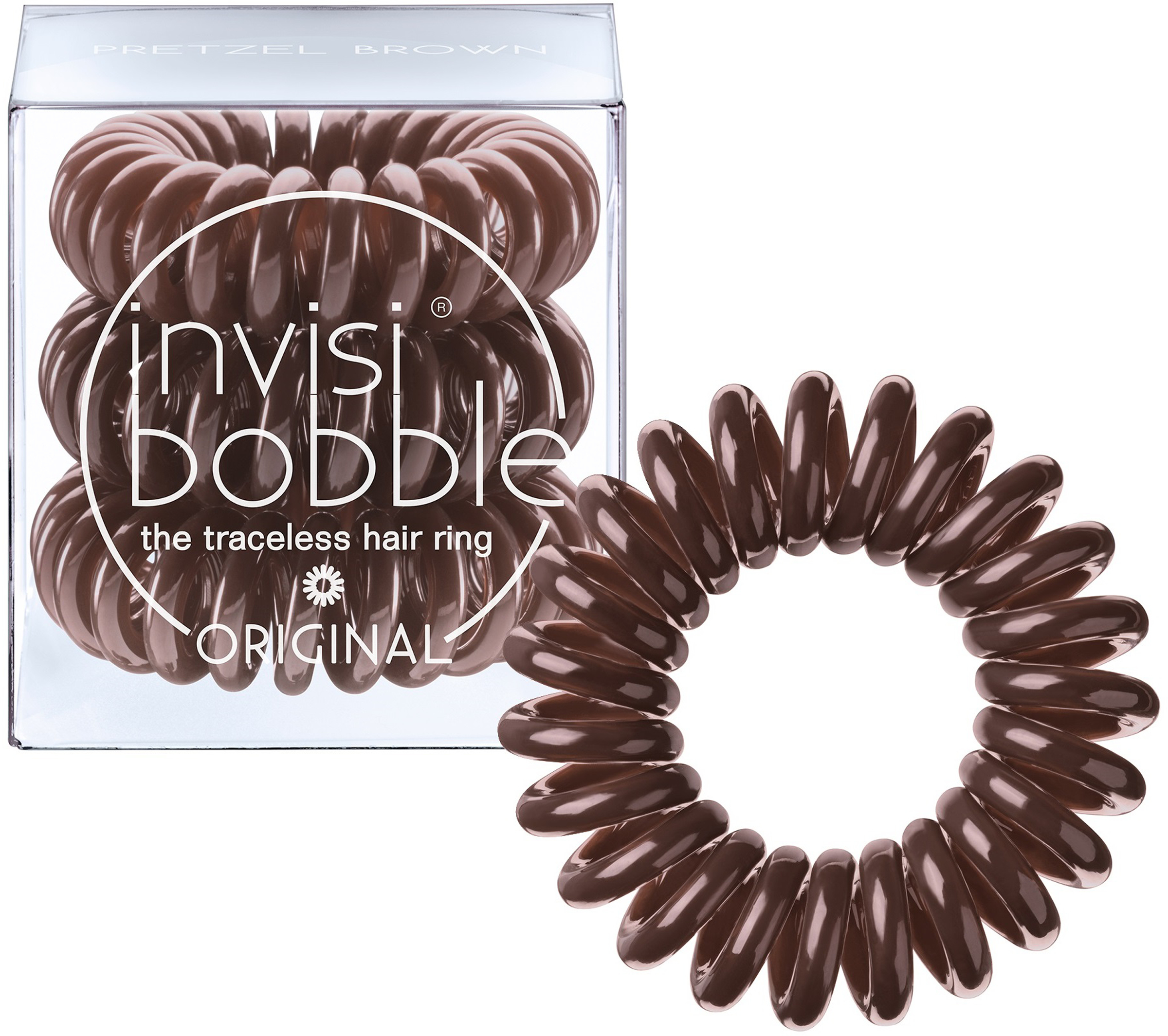 Invisibobble Original Pretzel Brown 3 st