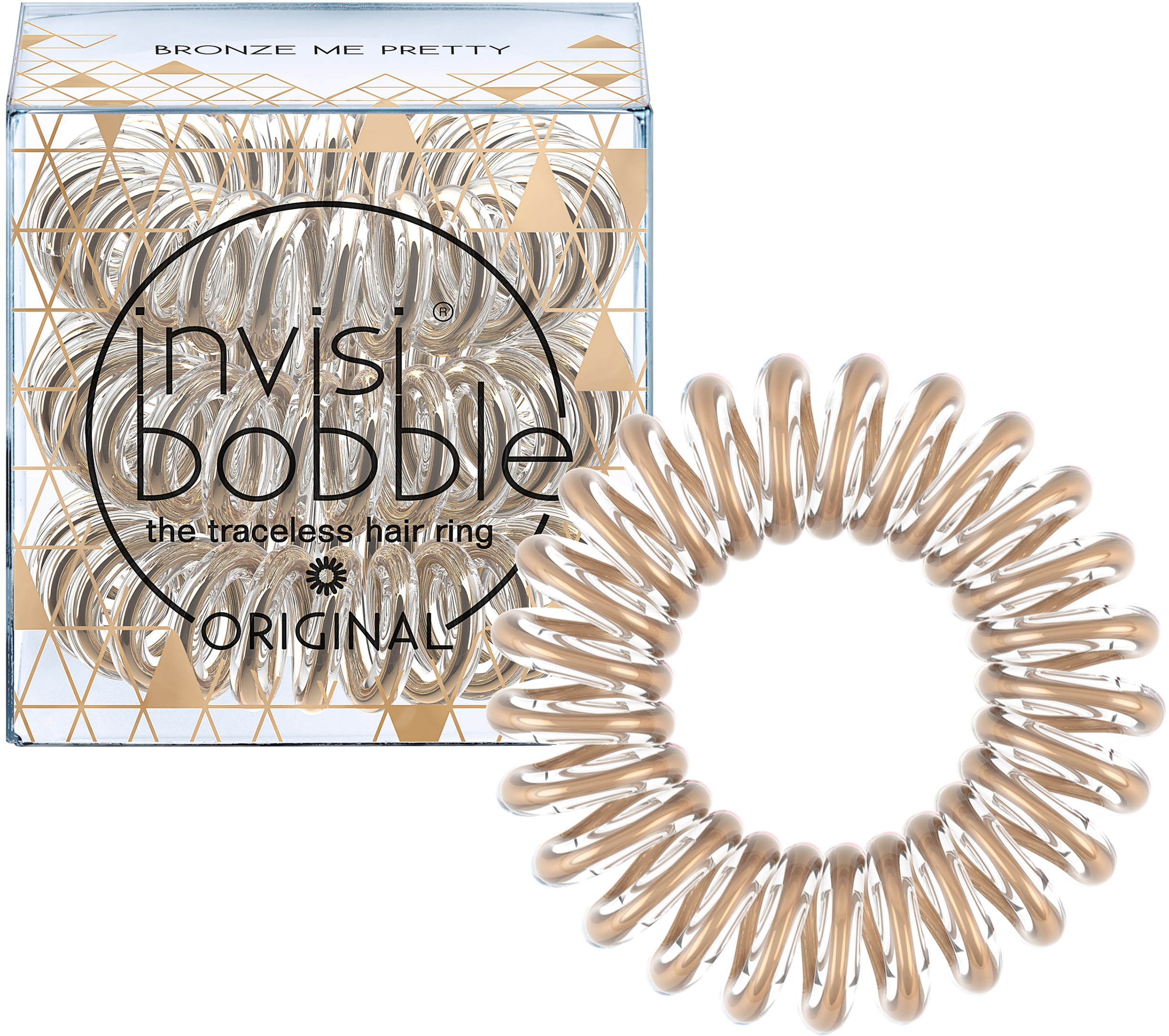 invisibobble ORIGINAL Bronze Me Pretty 3 st