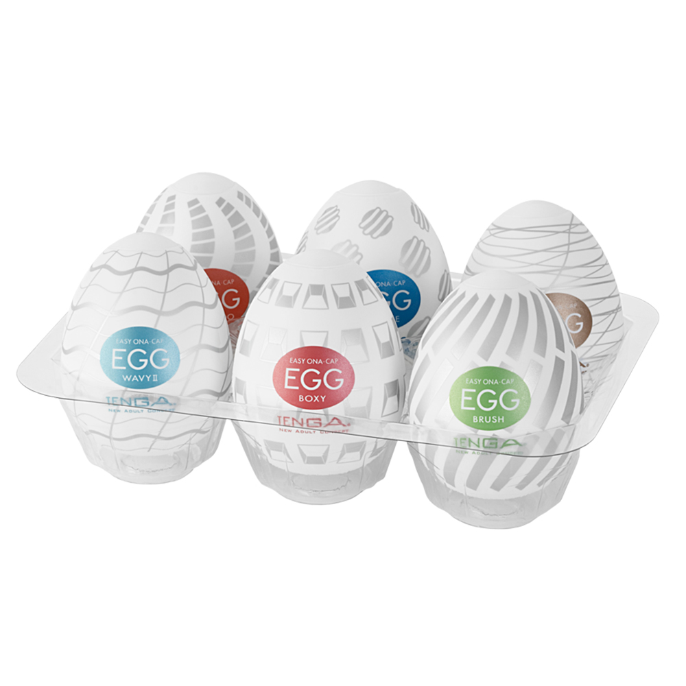 Tenga Egg Variety Pack Onanihjälpmedel 6-pack