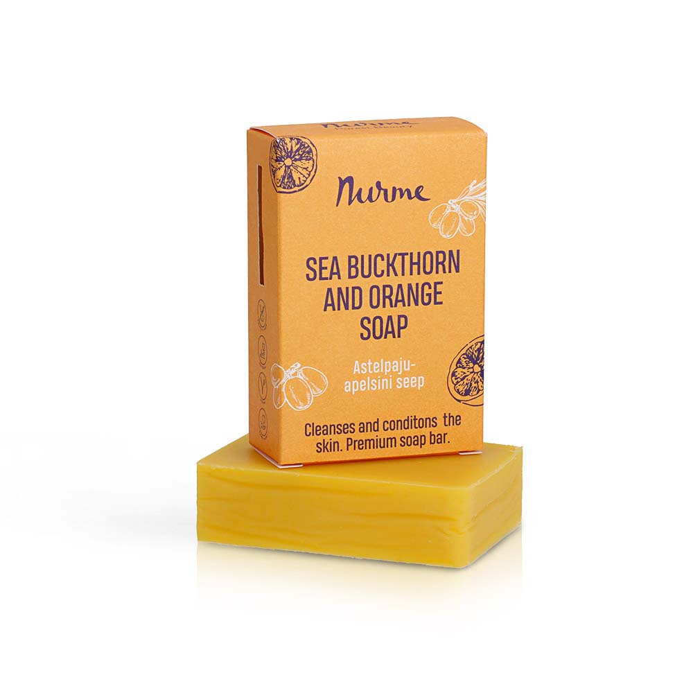 Nurme Sea Buckthorn & Orange Soap 100g
