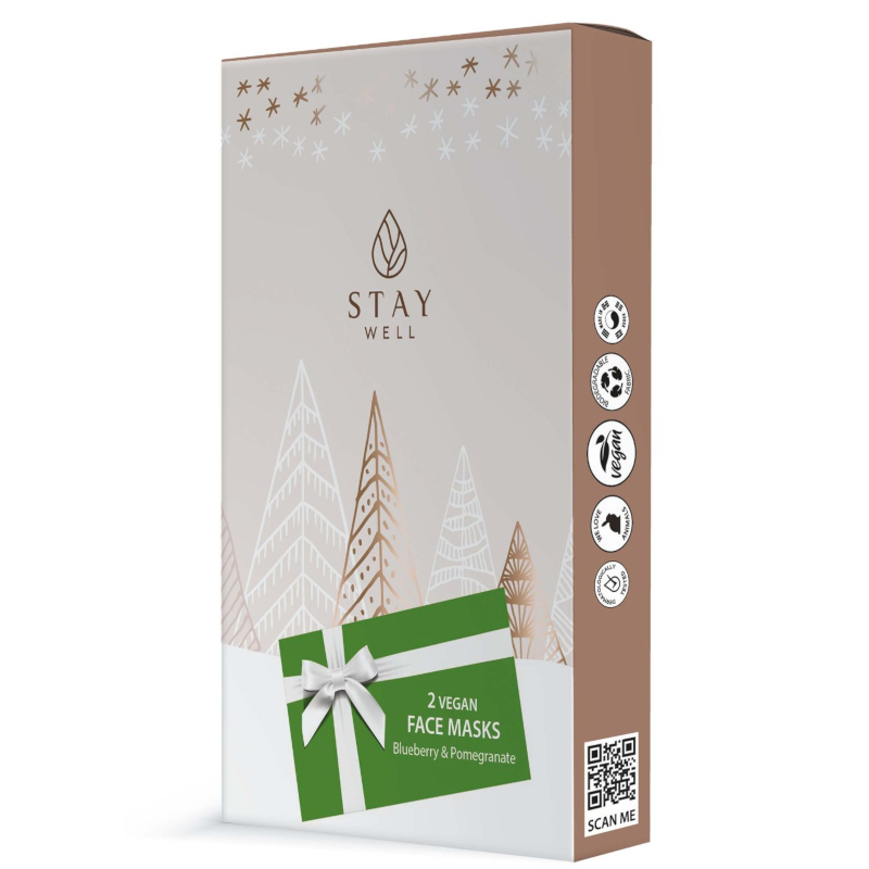 STAY Well Vegan Face Masks 2 st