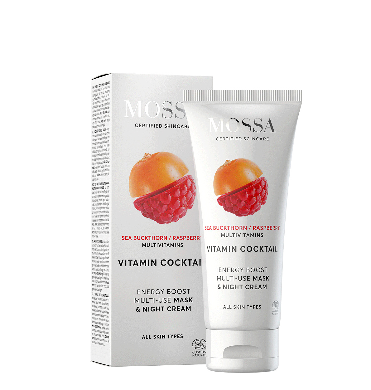 MOSSA Vitamin Cocktail Multi-Use Mask & Night Cream 60 ml
