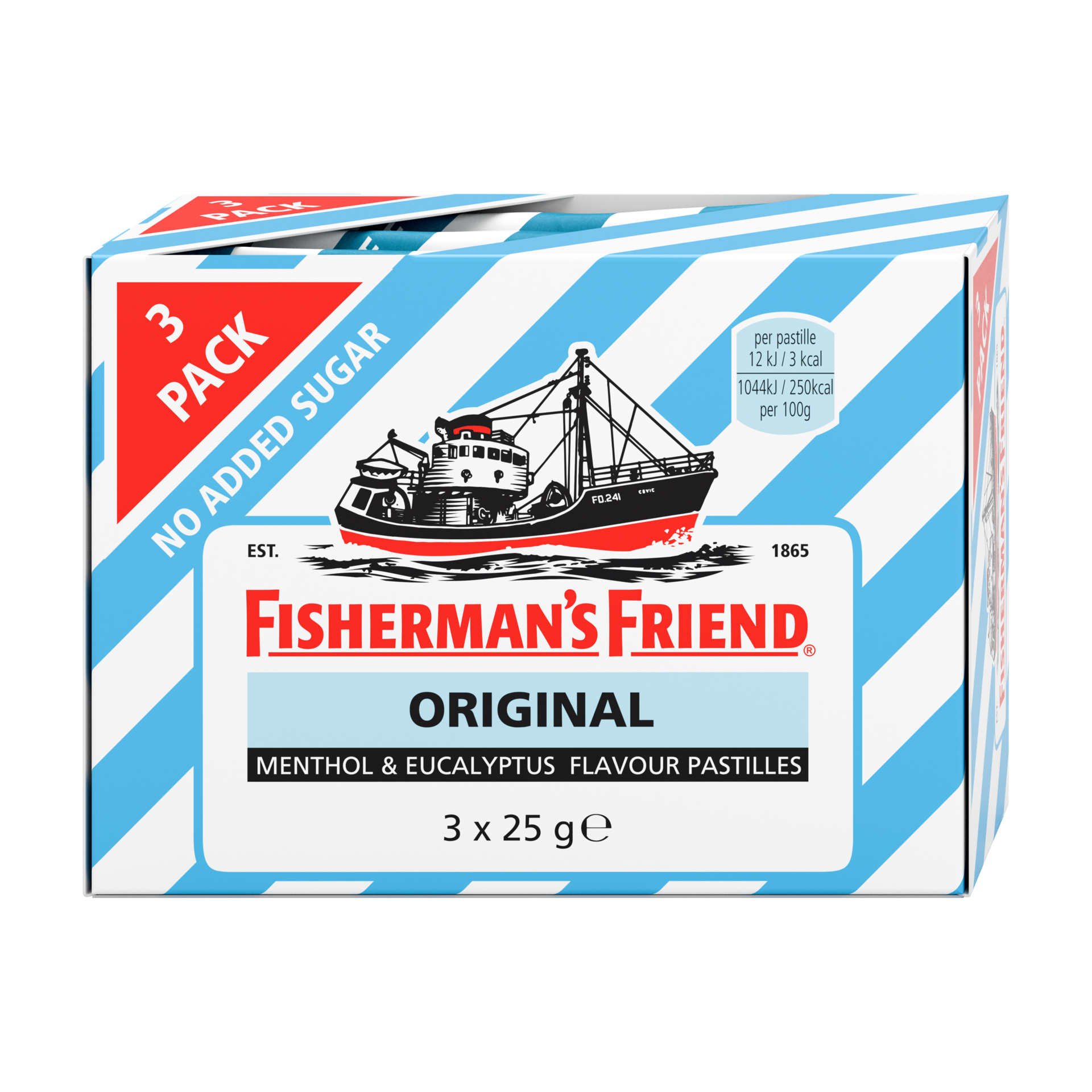 Köp Fisherman's Friend Original 3 x 25g Apohem