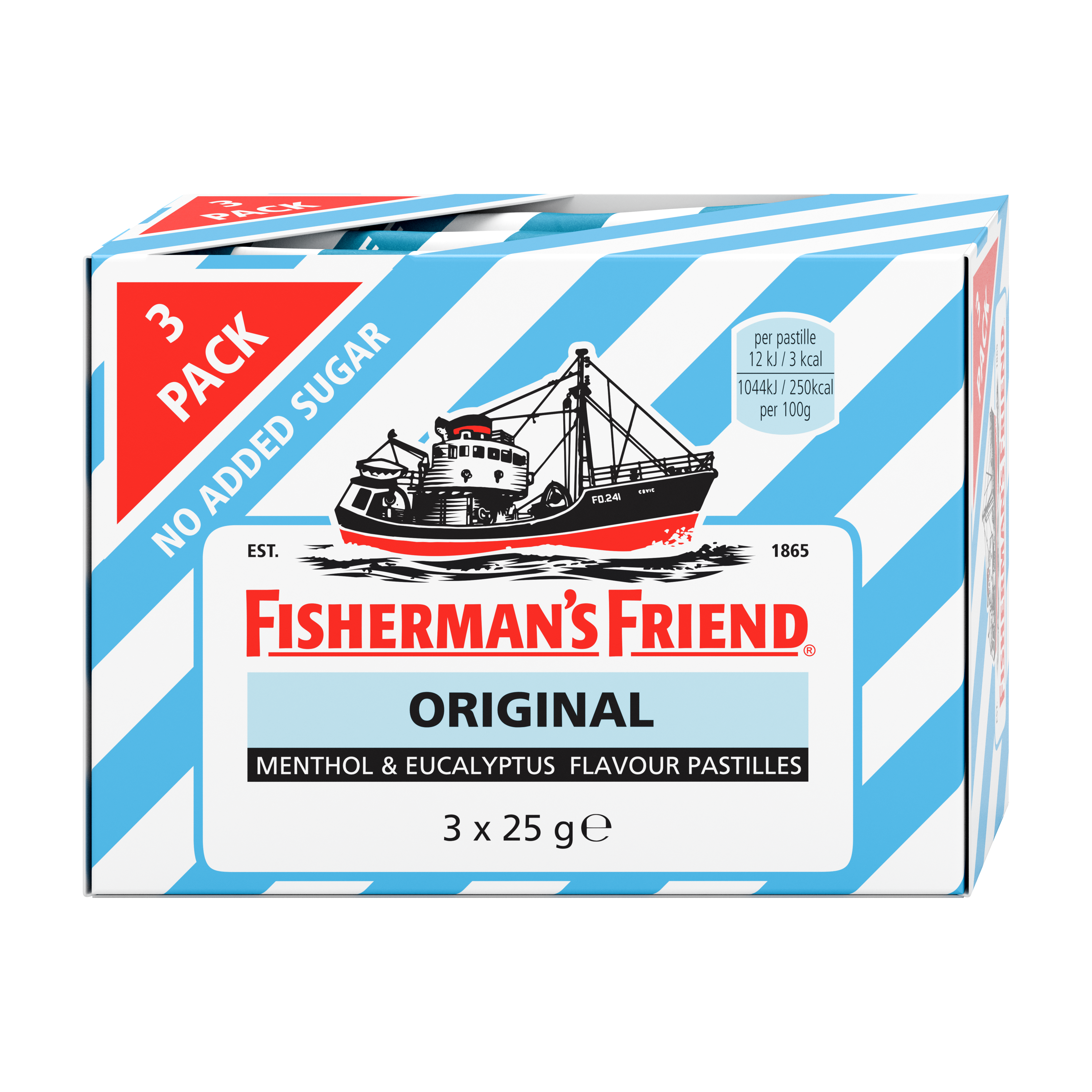 Köp Fisherman's Friend Original 3 x 25g Apohem