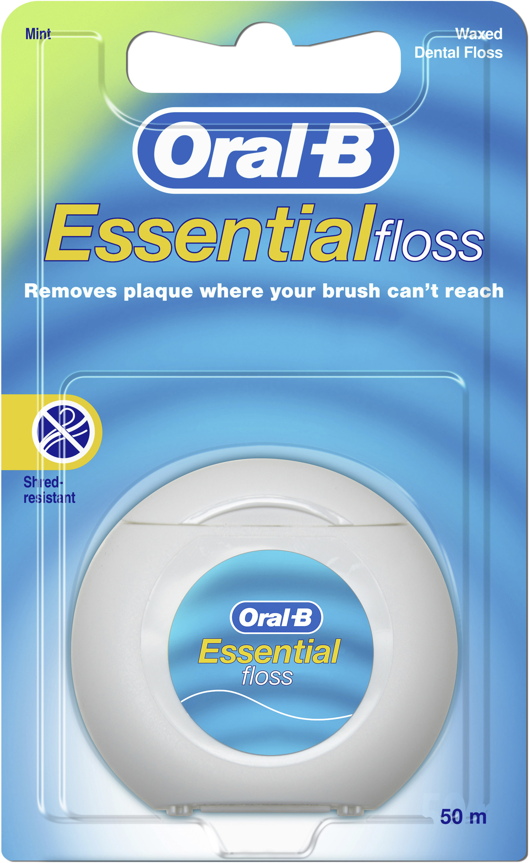 Oral-B Essential Floss Tandtråd Mint 50 m 1 st