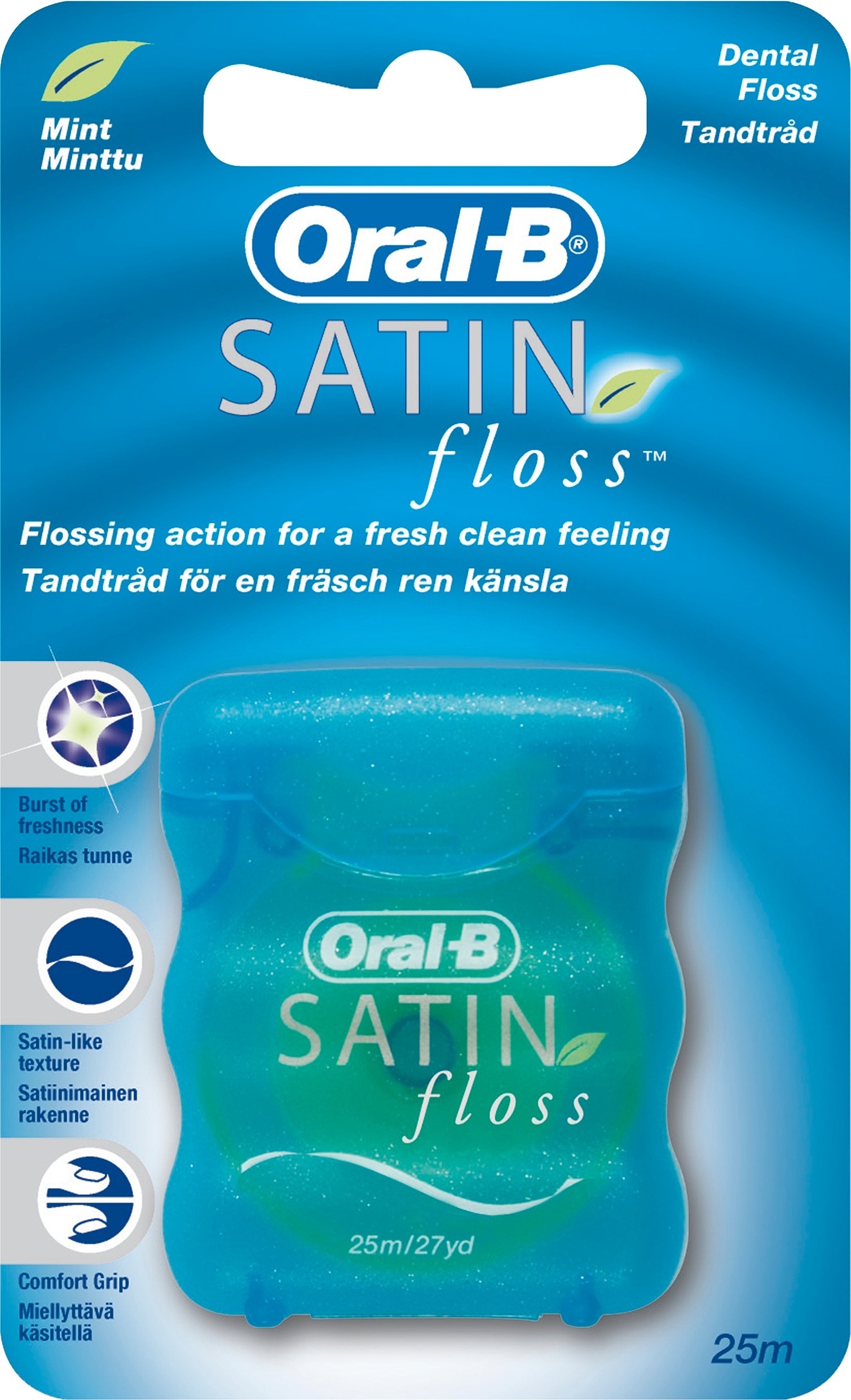 OralB Satin Floss Förkyld