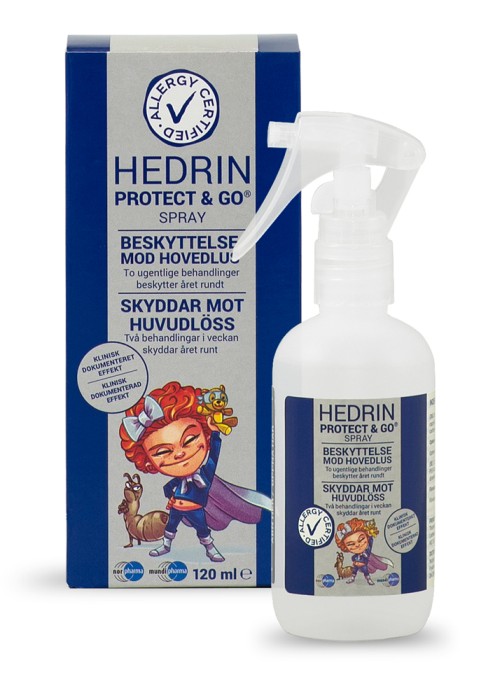 Hedrin Protect & Go Lusmedel 120 ml