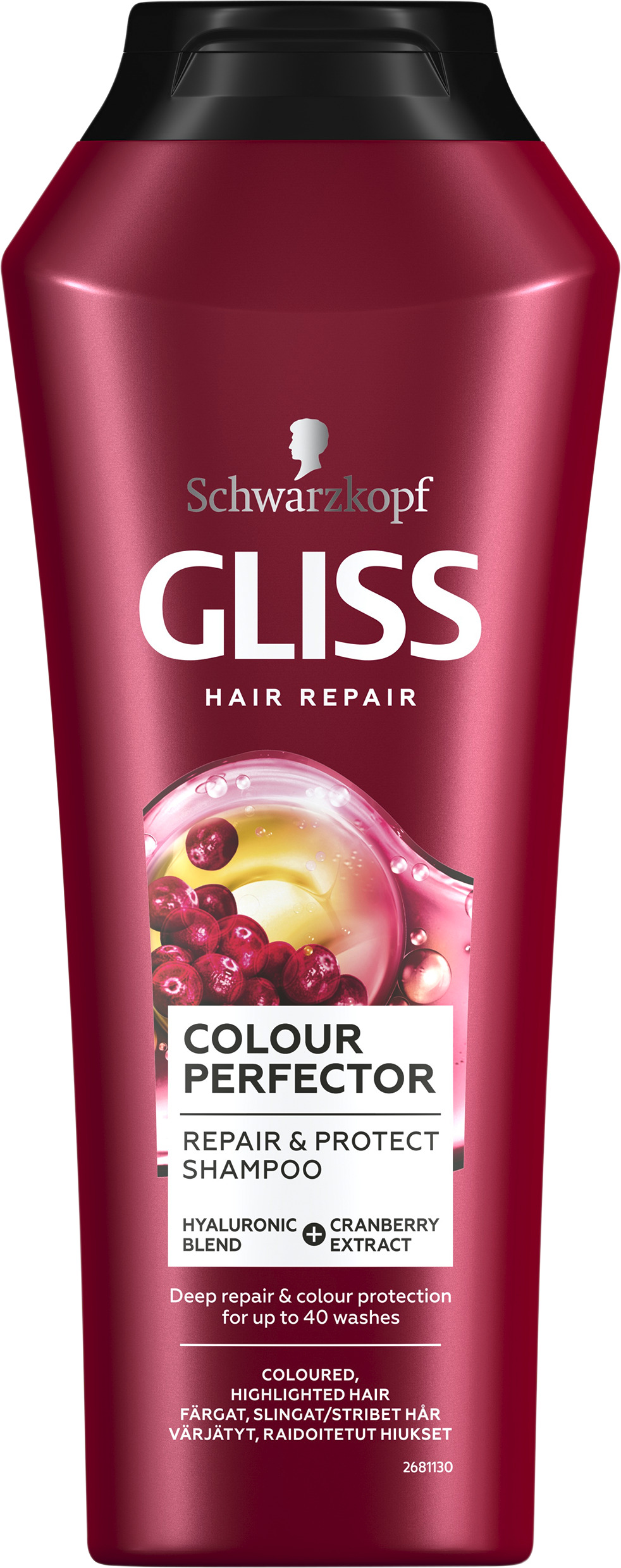Schwarzkopf Gliss Hair Repair Colur Perfector Schampo 250 ml