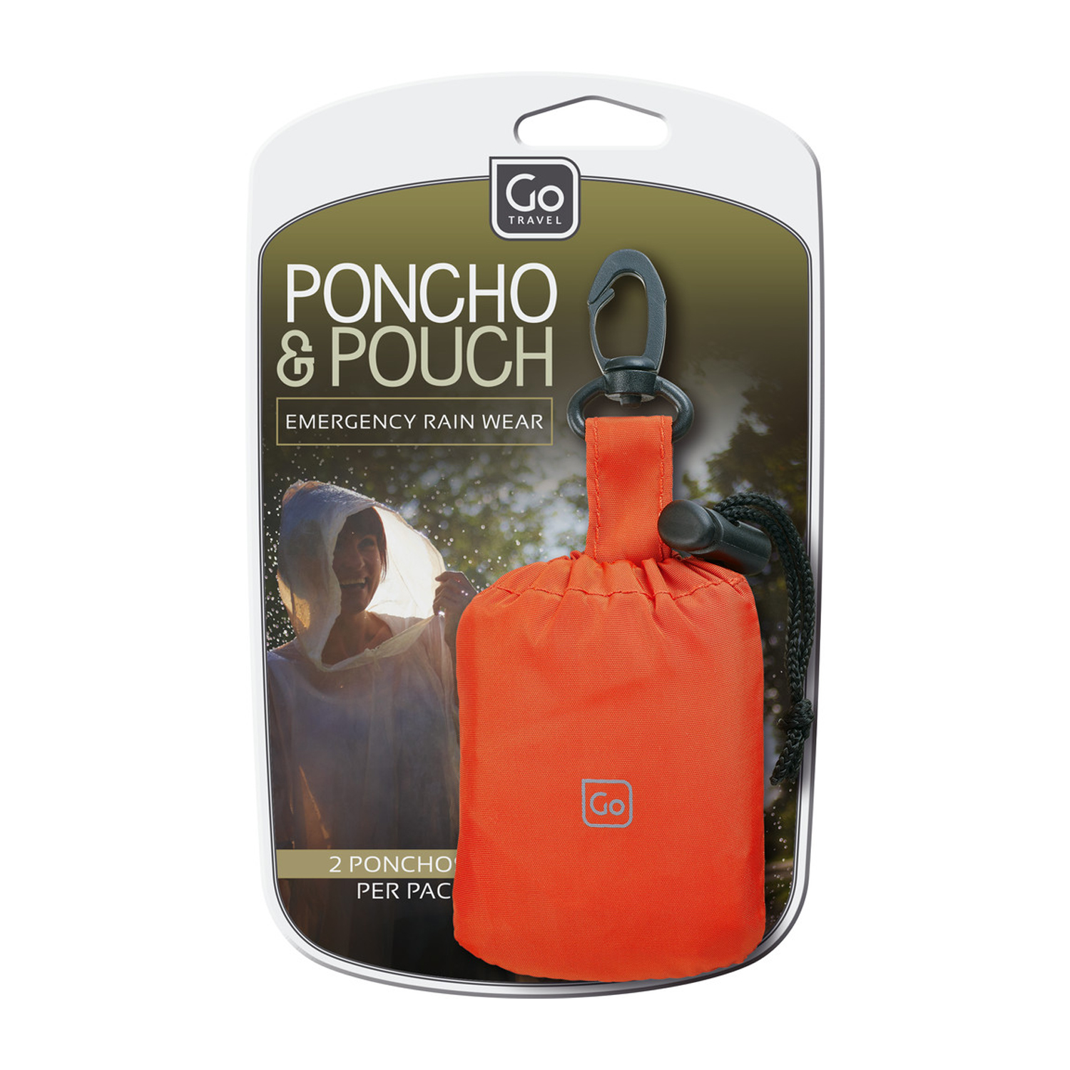 Go Travel Regnponcho 2-pack