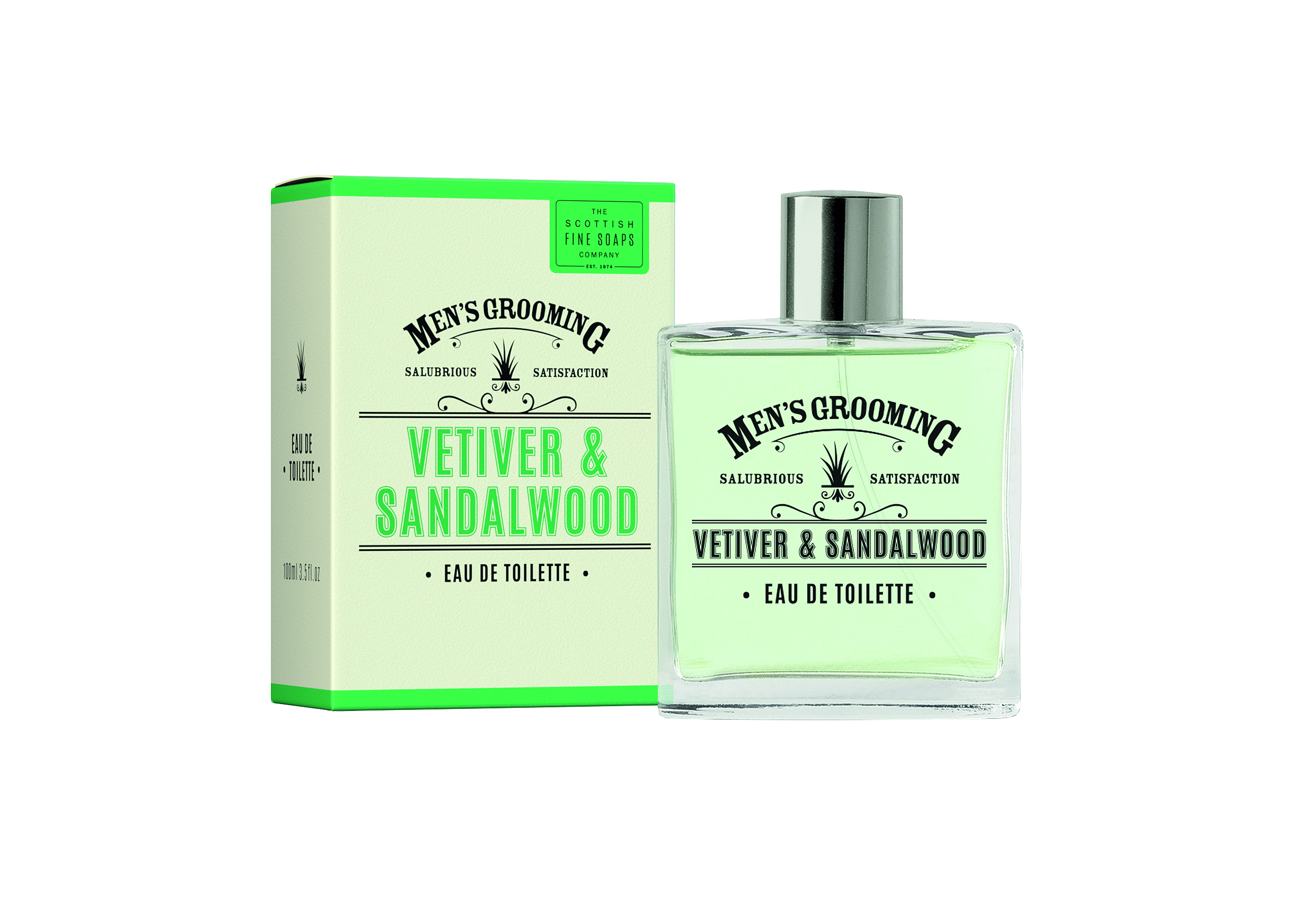 The Scottish Fine Soaps Company Men´s Grooming Vetiver & Sandalwood Eau De Toilette 100 ml
