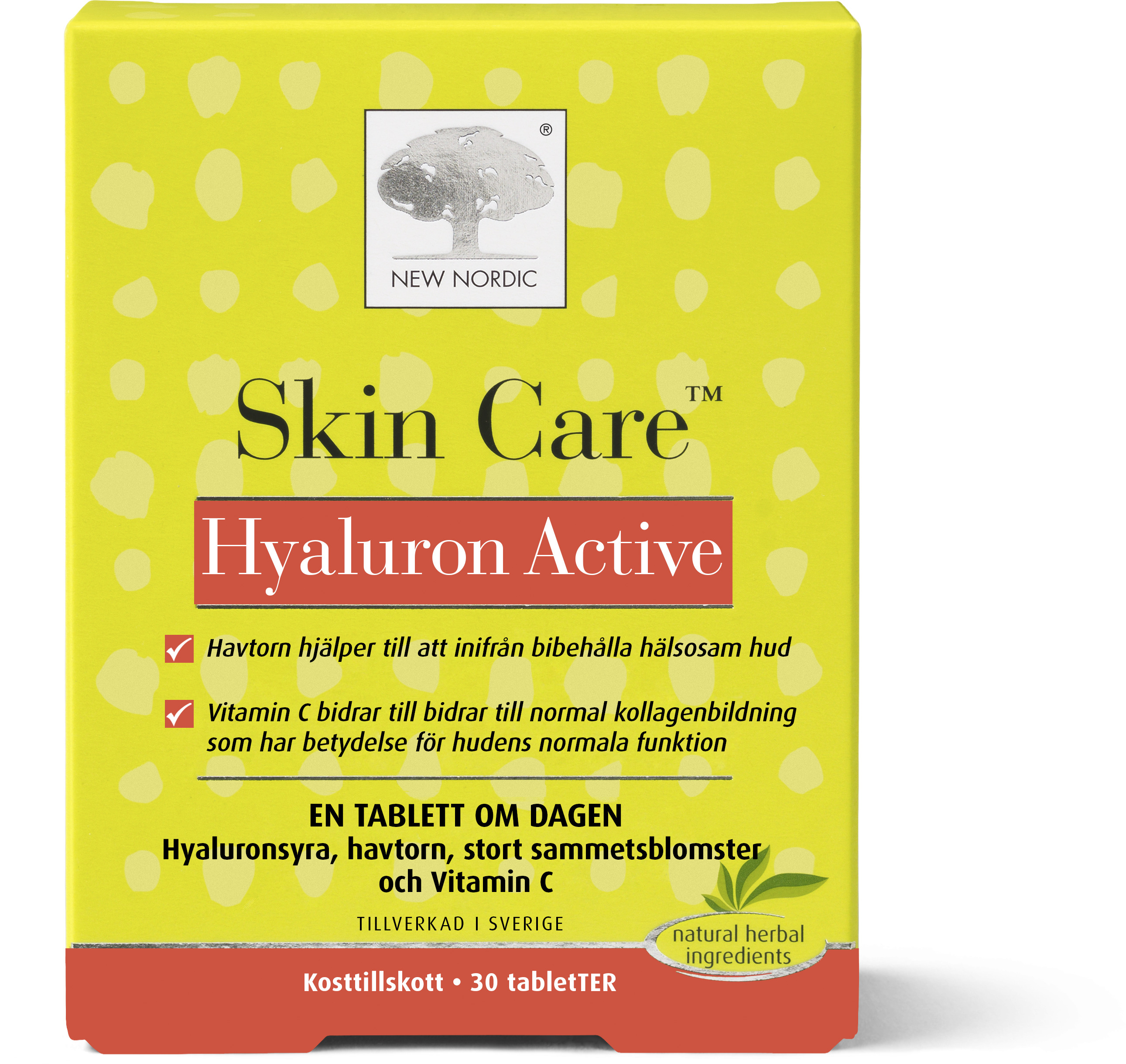 New Nordic Skin Care Hyaluron Active 30 st