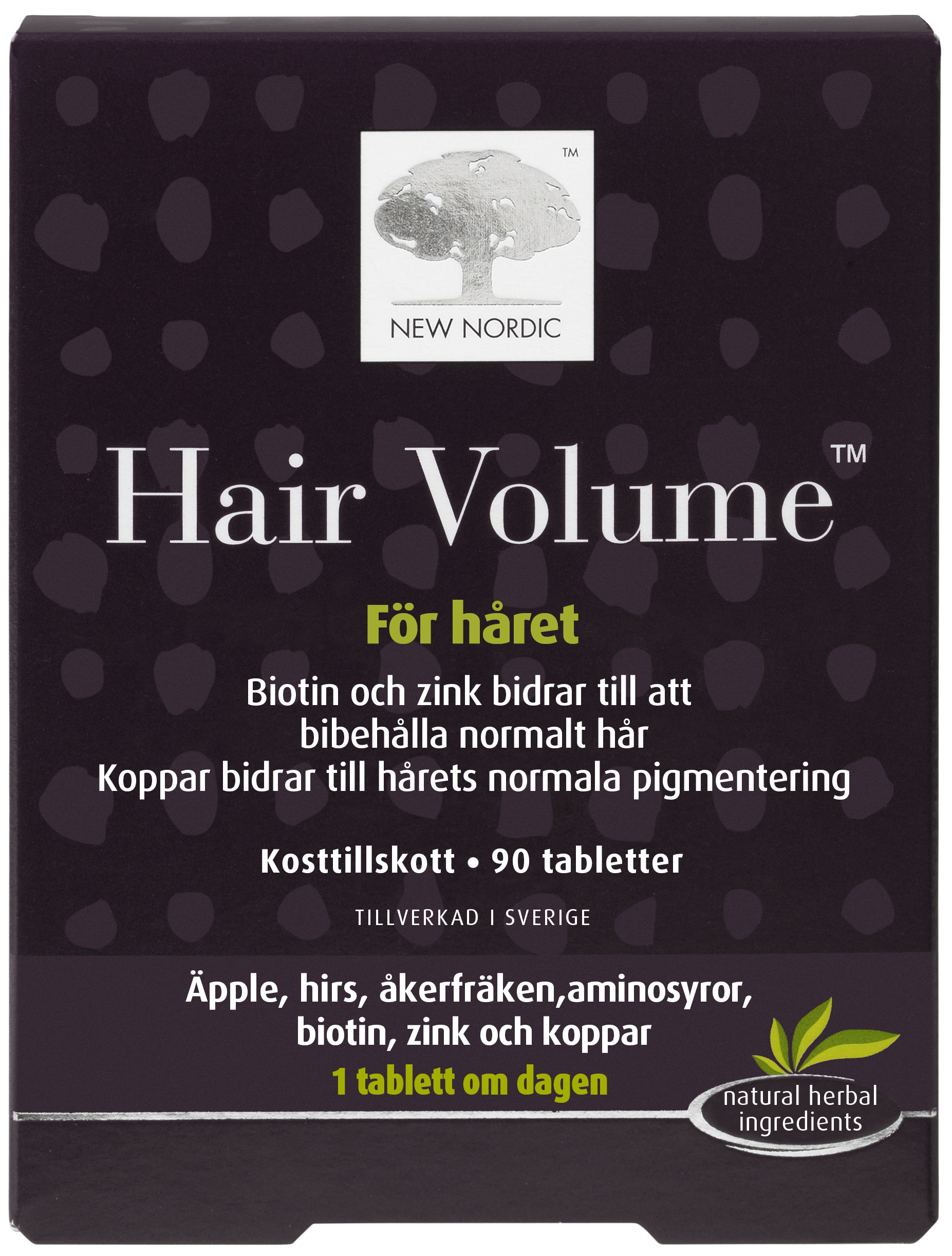 Hair volume kosttillskott 90 st