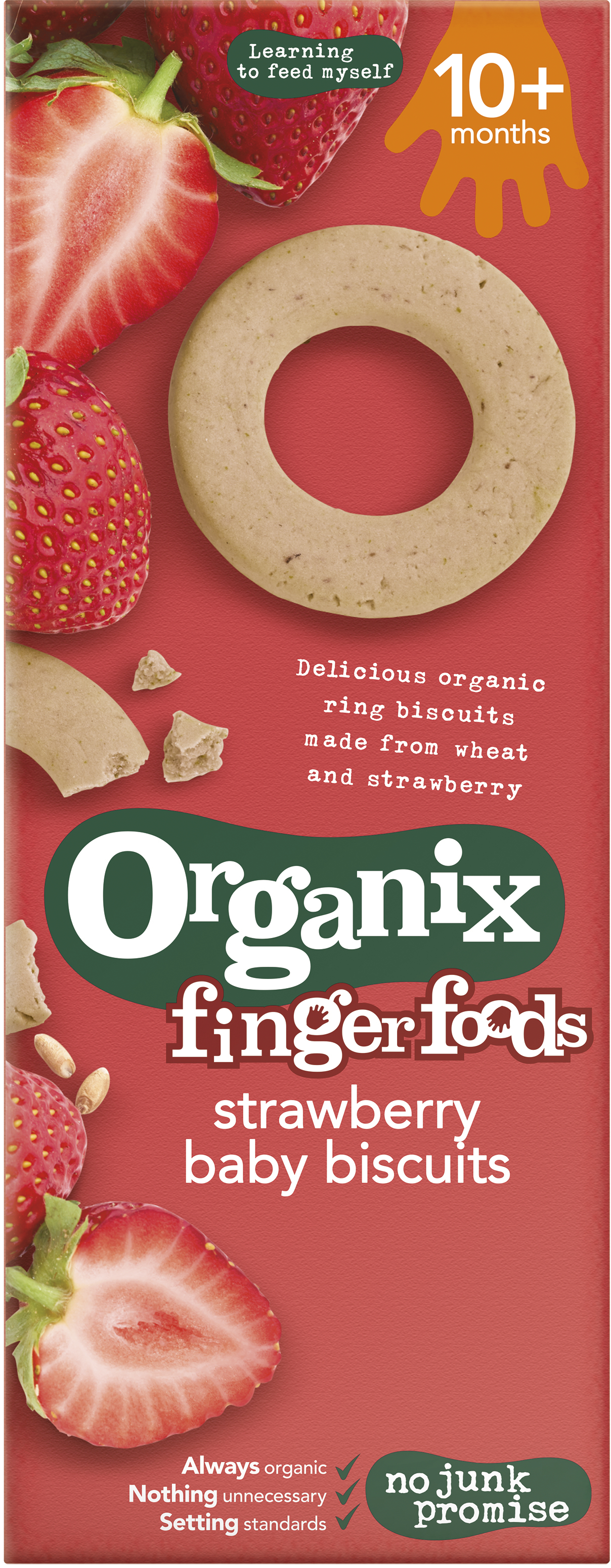 Organix Jordgubbskex 54 g