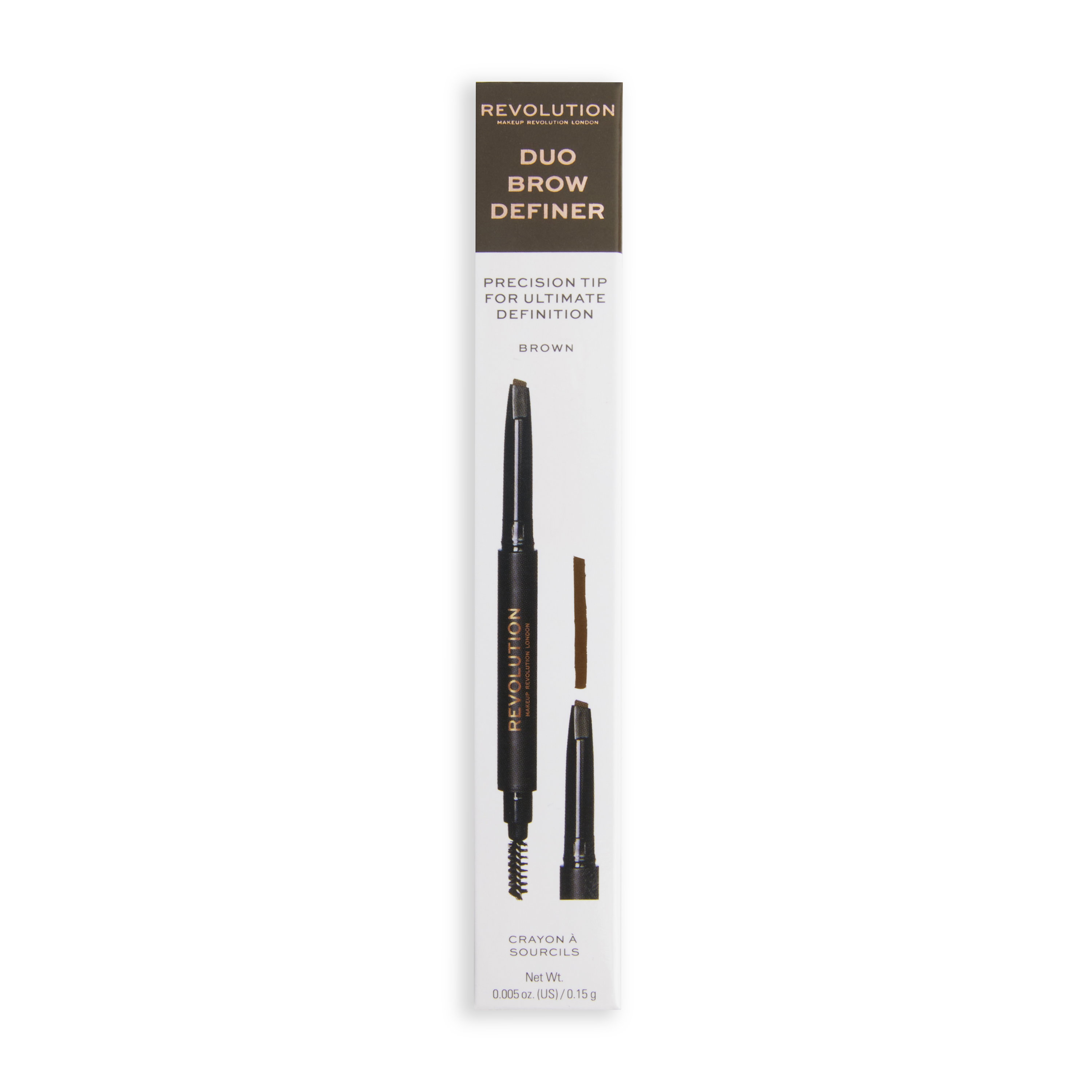 Makeup Revolution Duo Brow Pencil Light Brown 0,15 g