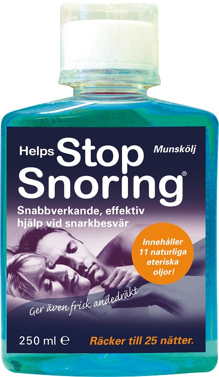 Helps Stop Snoring Munskölj mot snarkning 250 ml