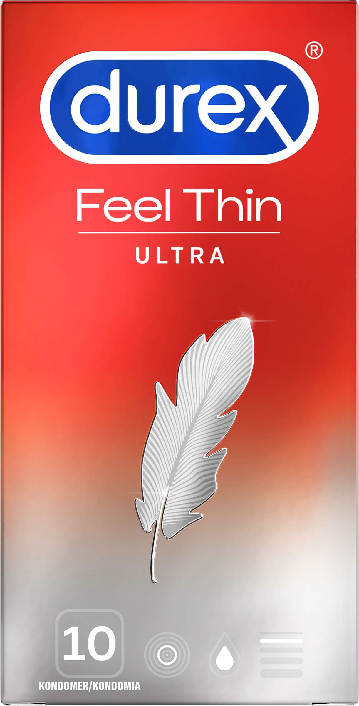 Durex Feel Thin Ultra 10 st