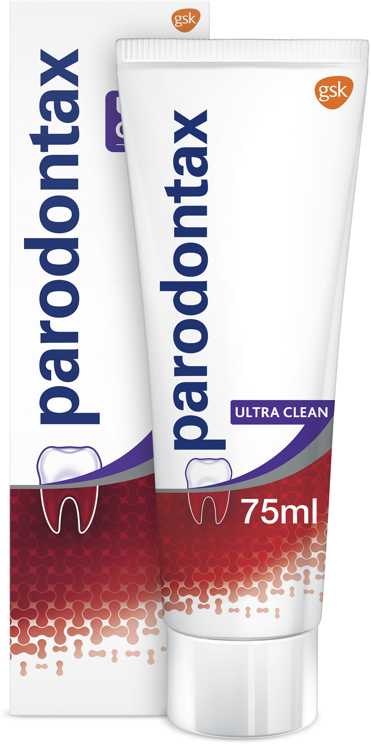 Parodontax Ultra Clean tandkräm mot blödande tandkött 75 ml